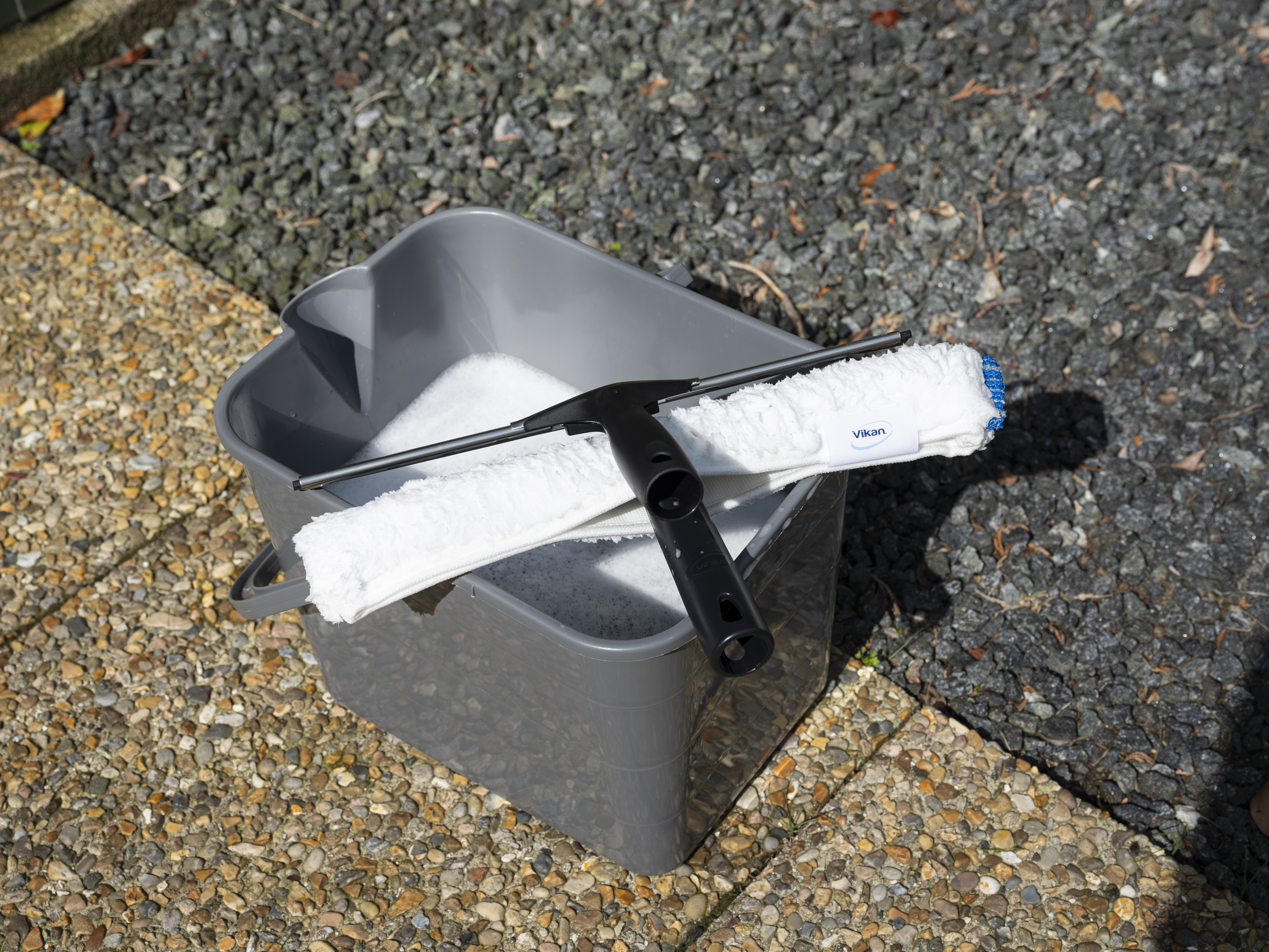Vikan Mop Bucket, 15 Litre, Grey