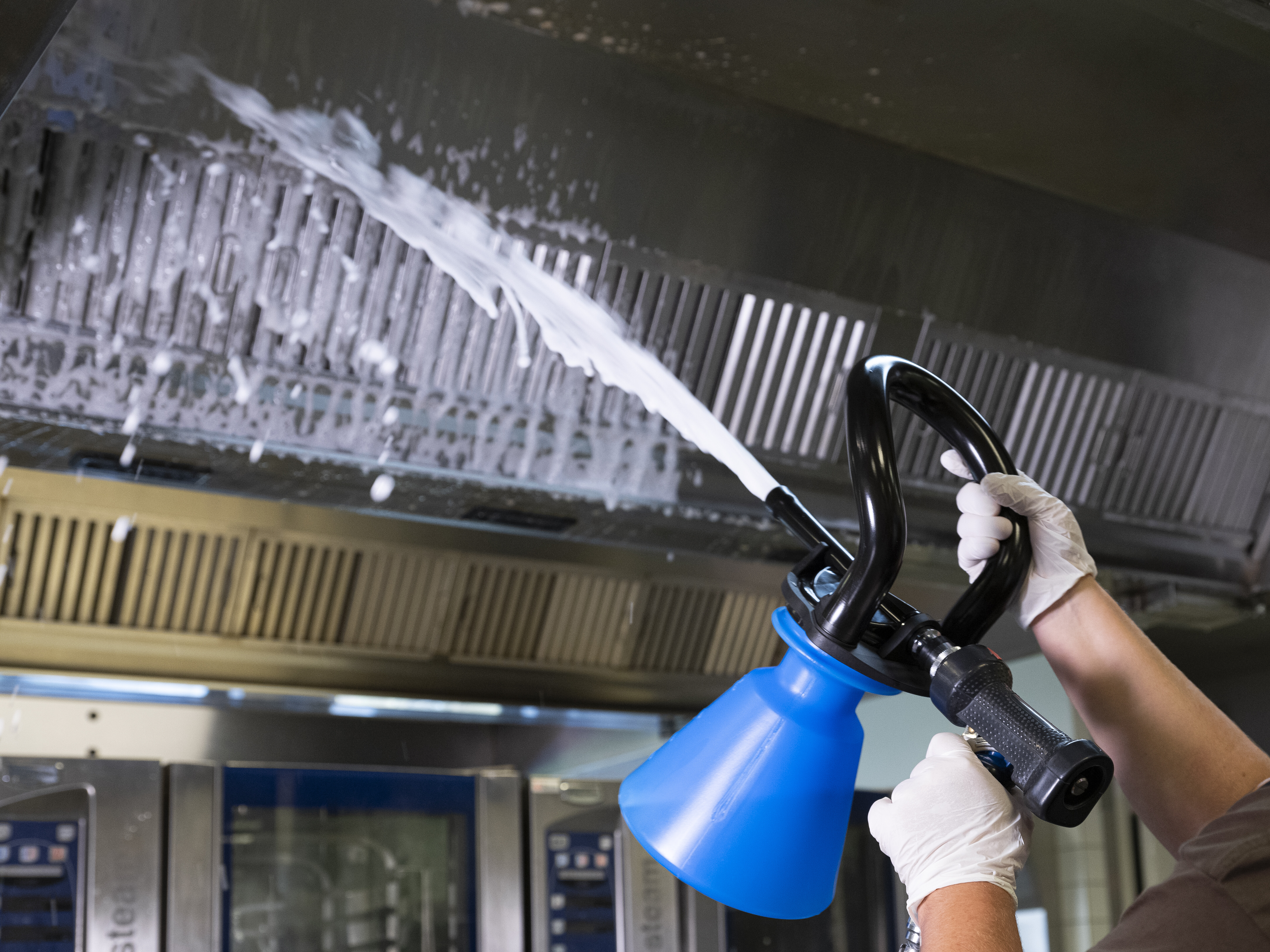 Vikan Foam sprayer, incl. jet spray, 1/2"(Q), 2.5 Litre, Blue