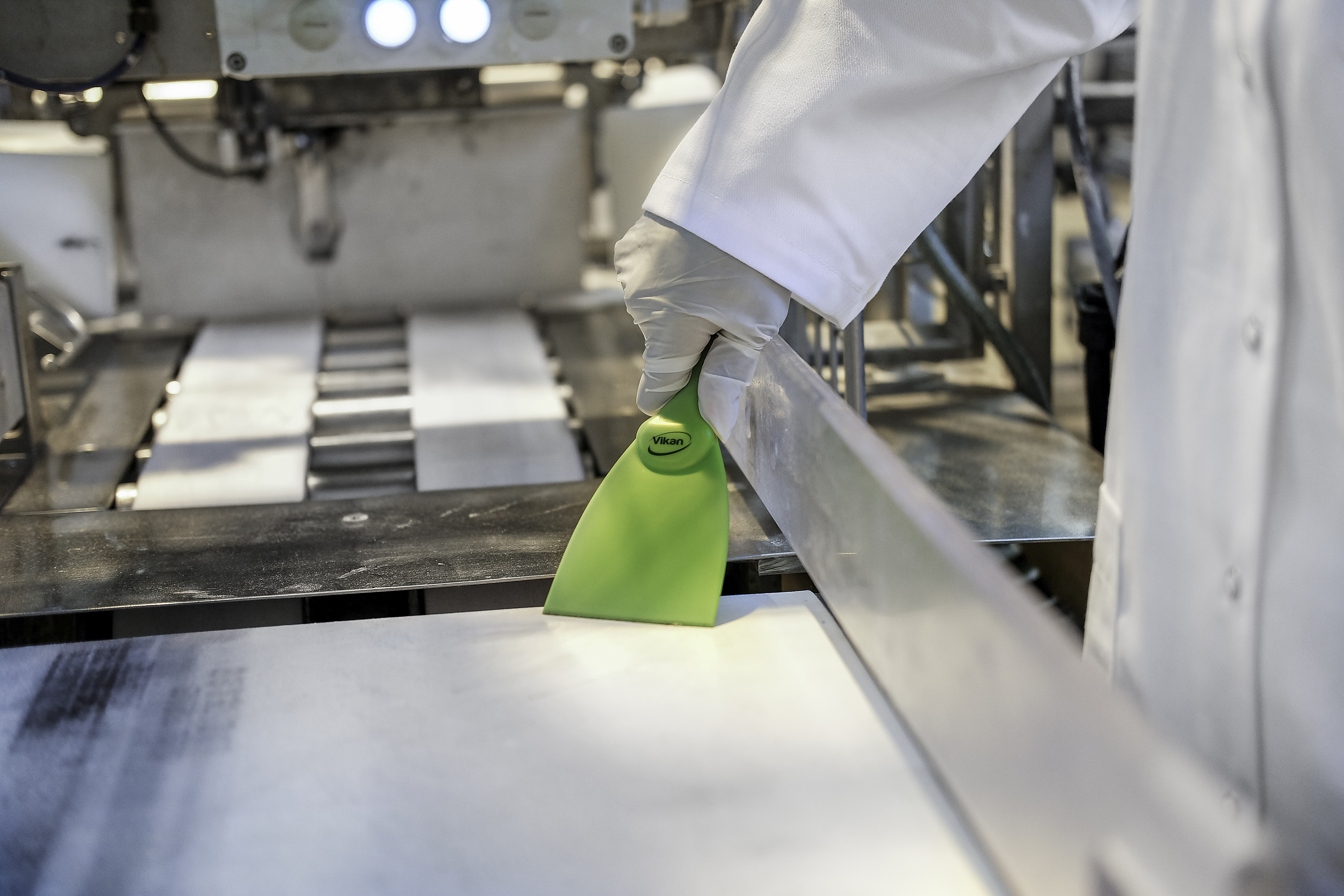 Vikan Hand Scraper, 75 mm, Blue