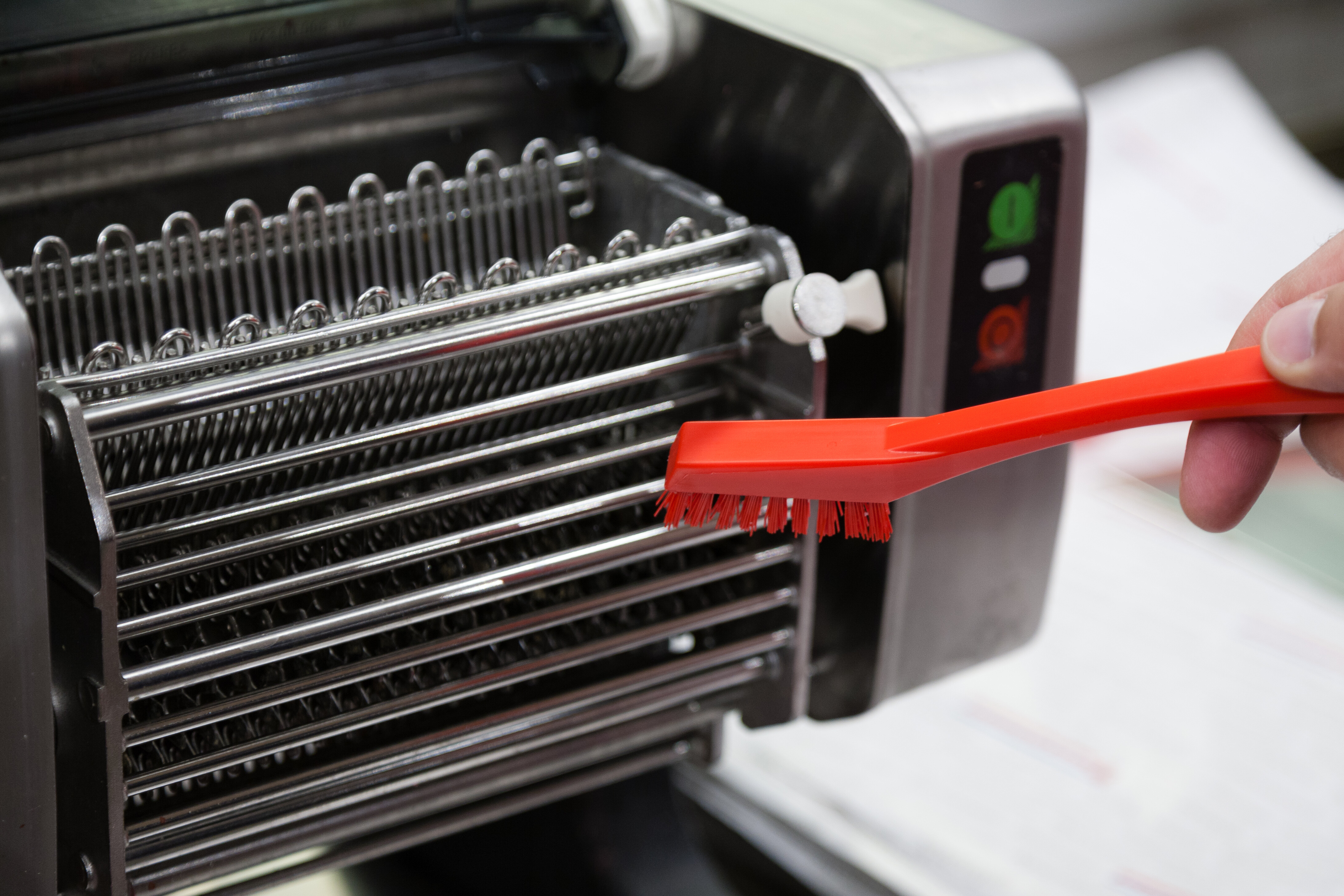 Vikan Detail Brush, 205 mm, Very hard, Blue