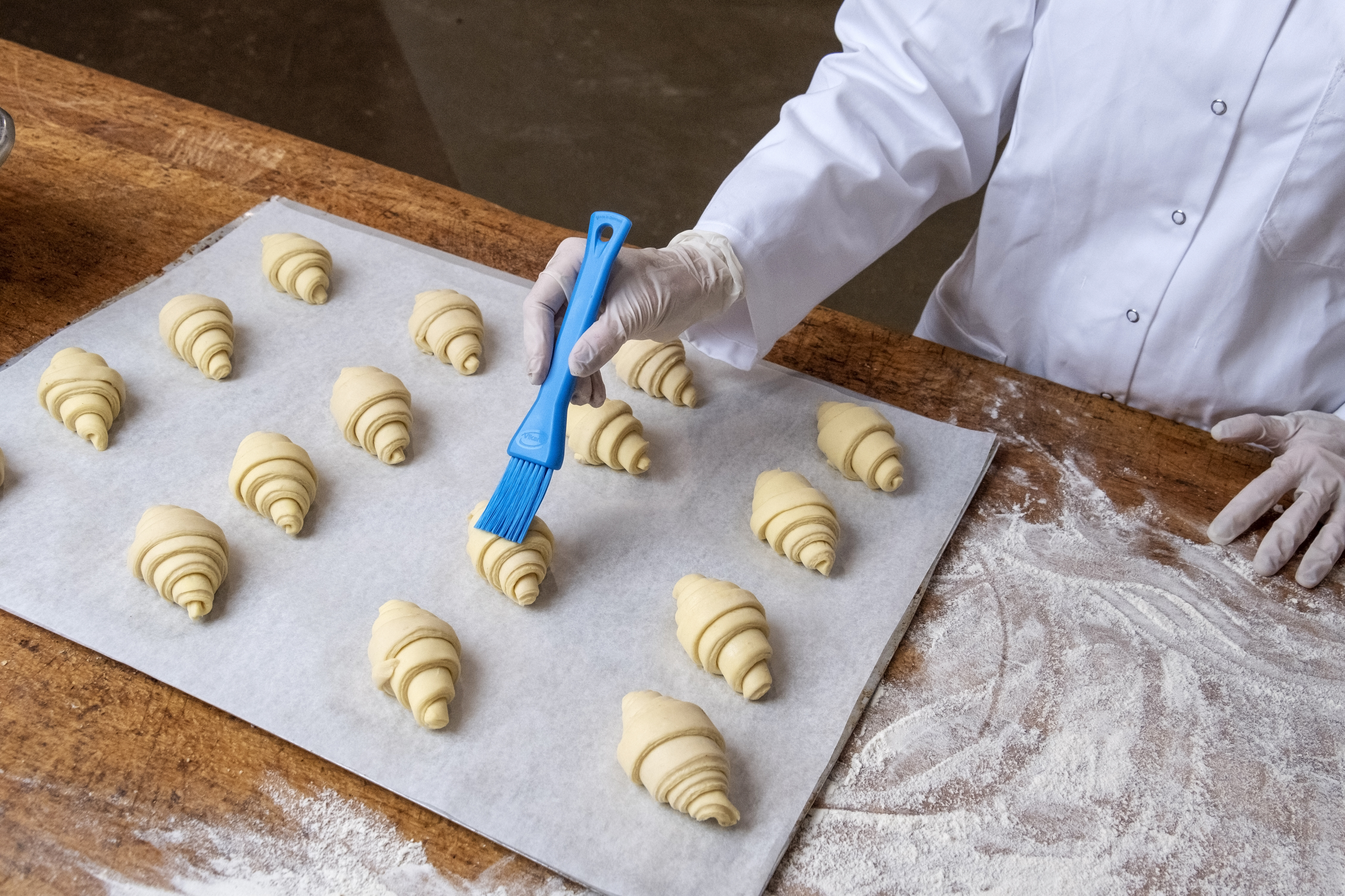 Vikan Pastry Brush, 30 mm, Soft, Blue