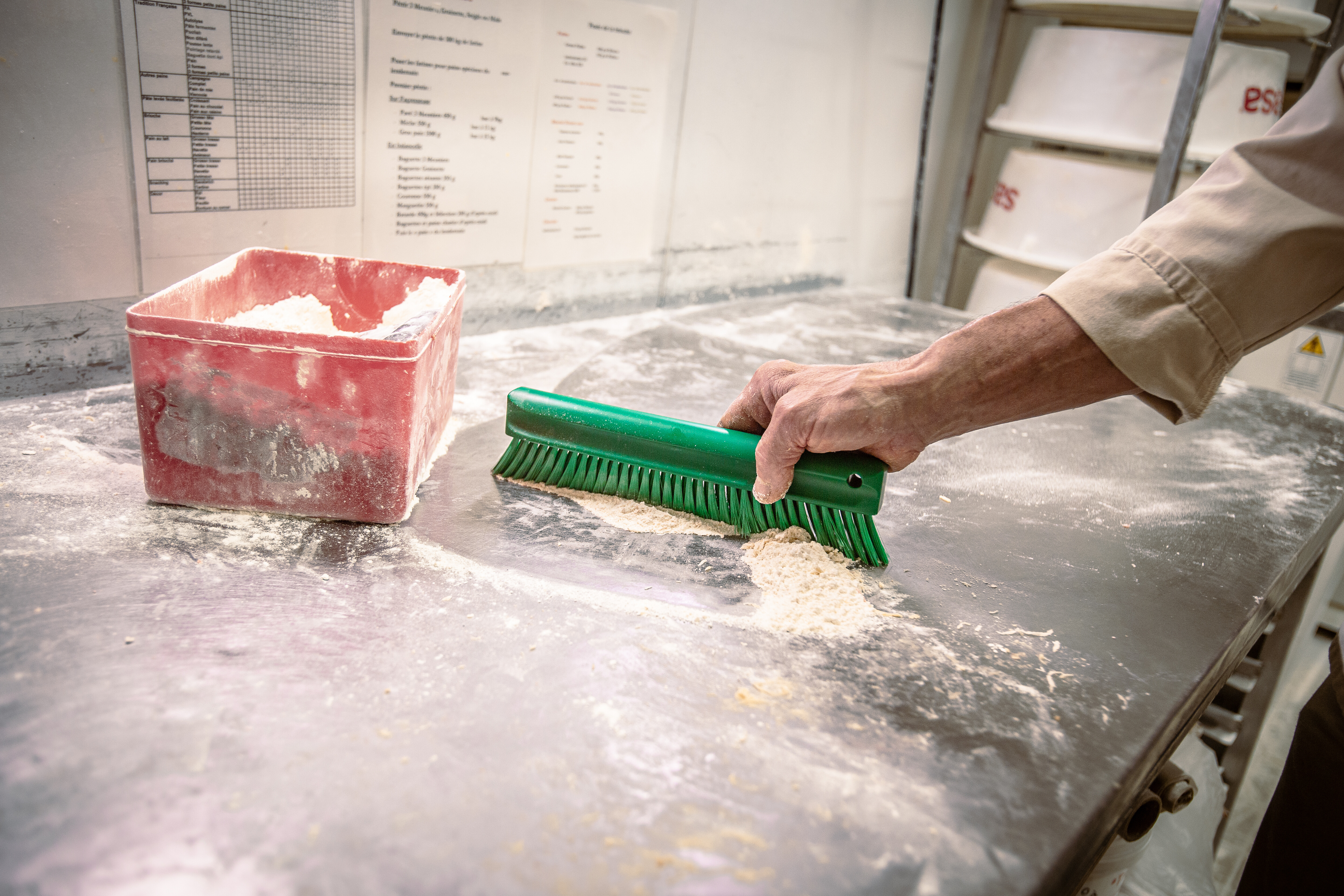 Vikan Powder Brush, 300 mm, Soft, Blue