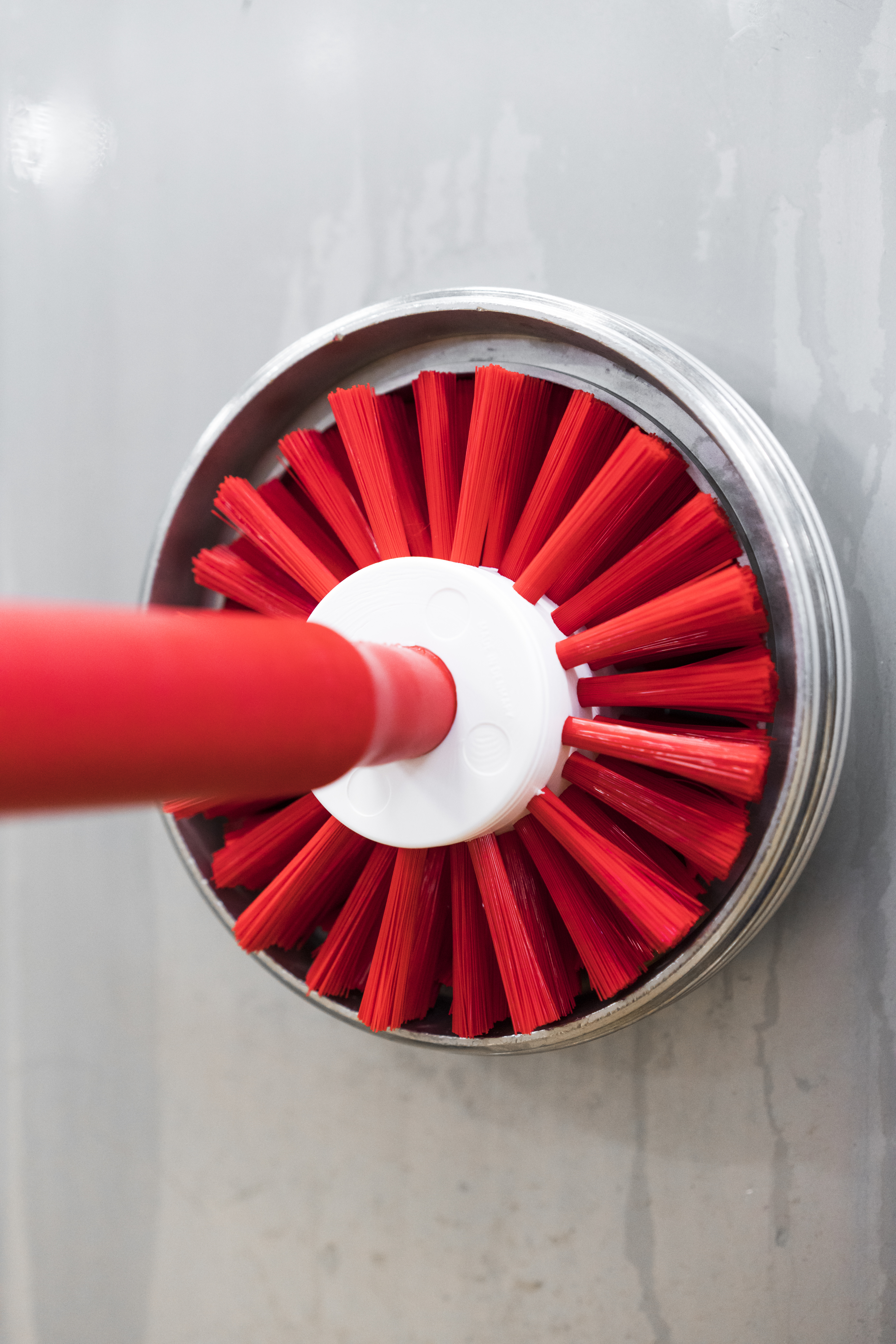 Vikan Meat Mincer Brush, 130 mm, Medium, Blue