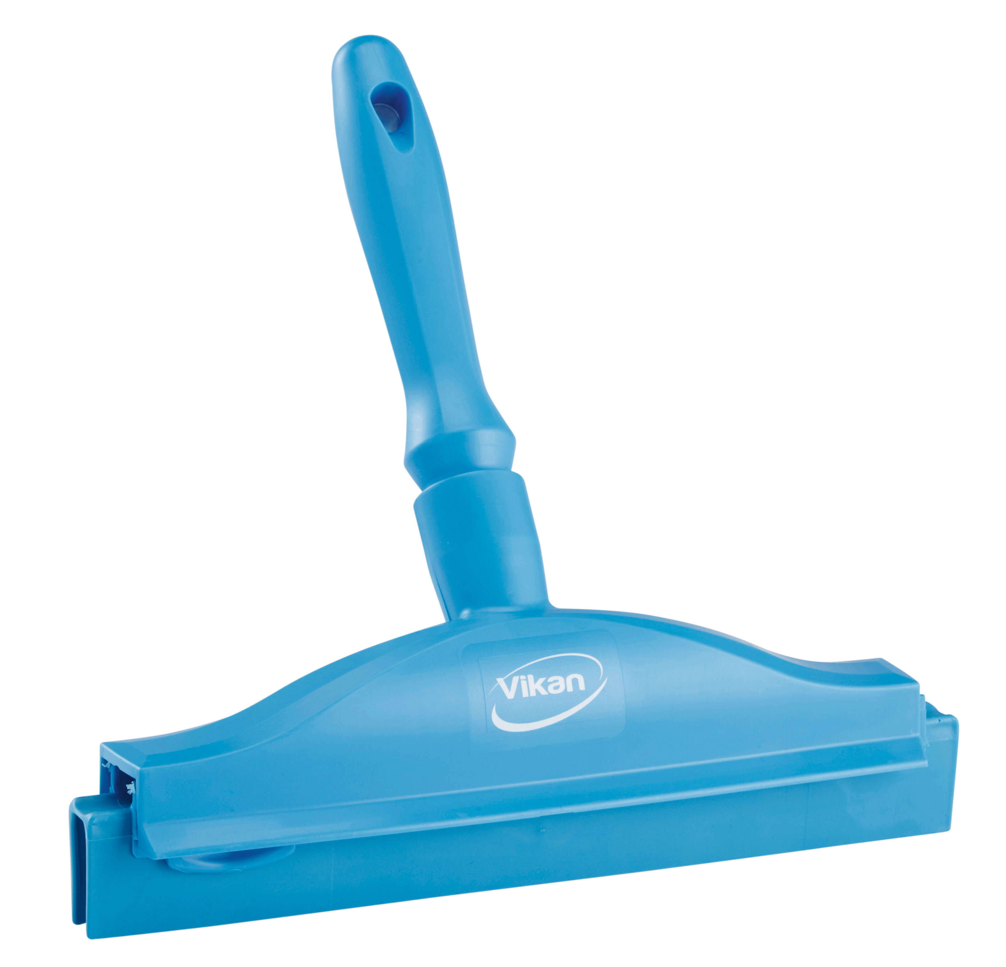 Vikan Hygienic Hand Squeegee w/replacement cassette, 250 mm, Blue