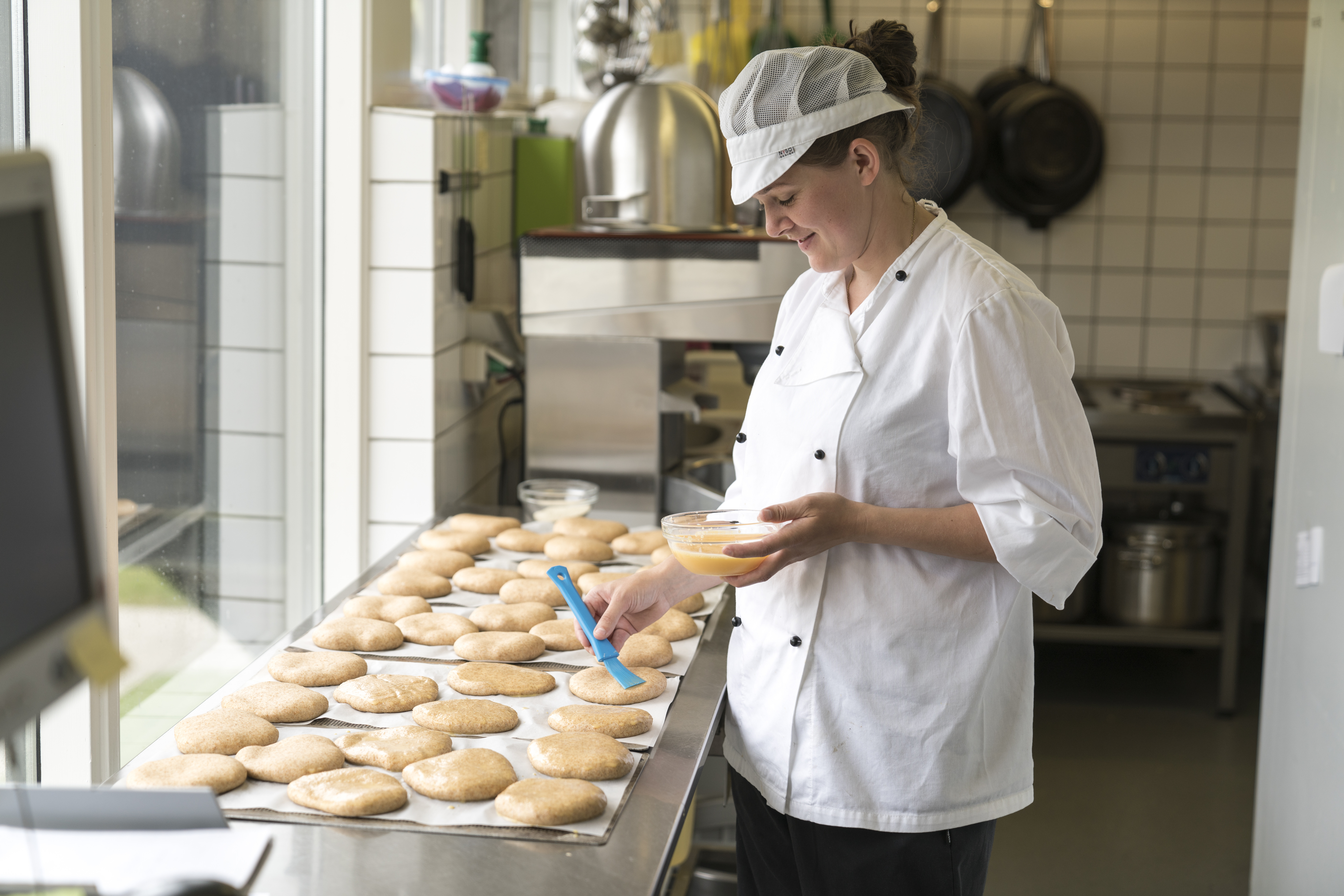 Vikan UST Detail Brush, 30 mm, Soft, Blue