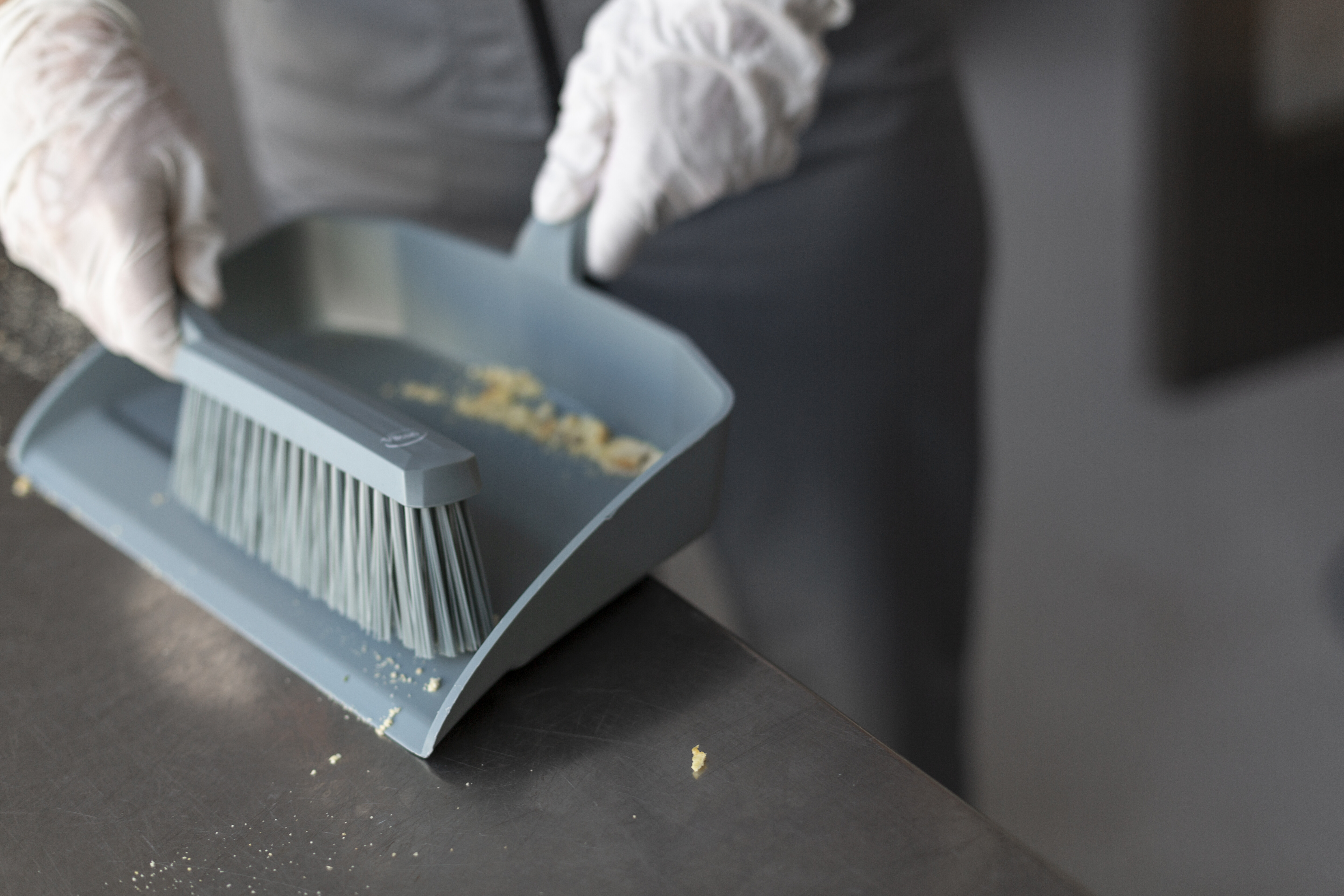 Vikan Hand Brush, 330 mm, Soft, Blue