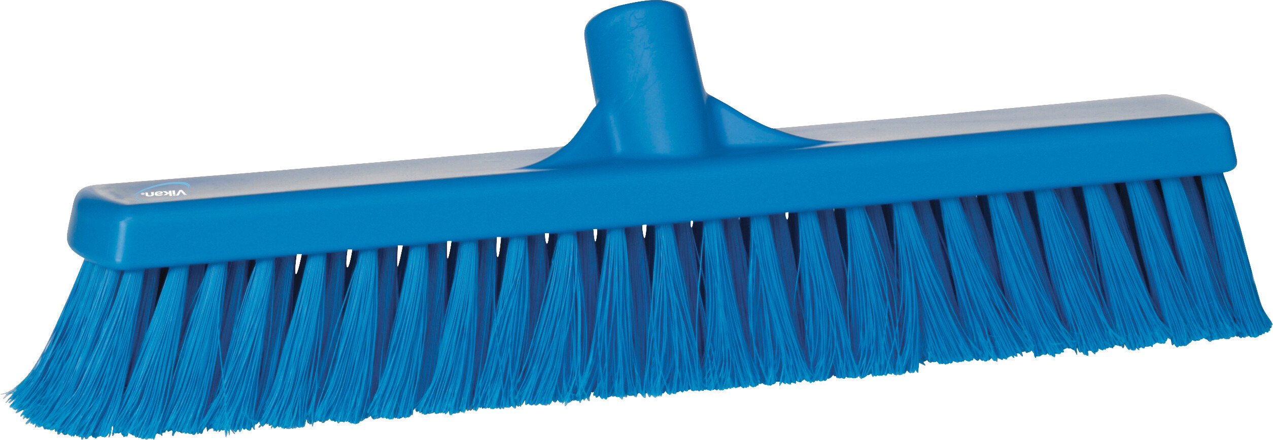 Vikan Broom, 410 mm, Soft/split, Blue