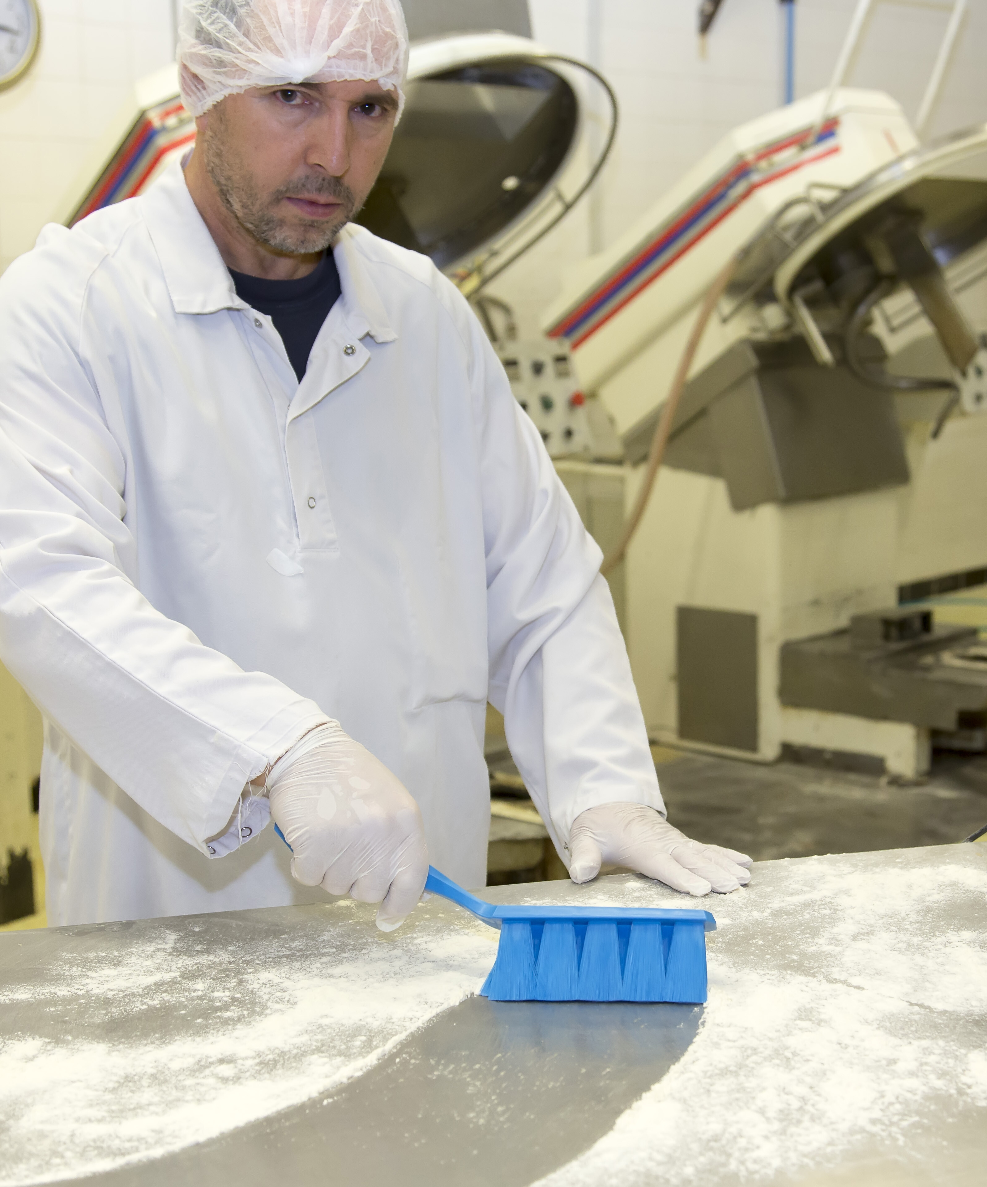 Vikan UST Bench Brush, 330 mm, Soft, Blue