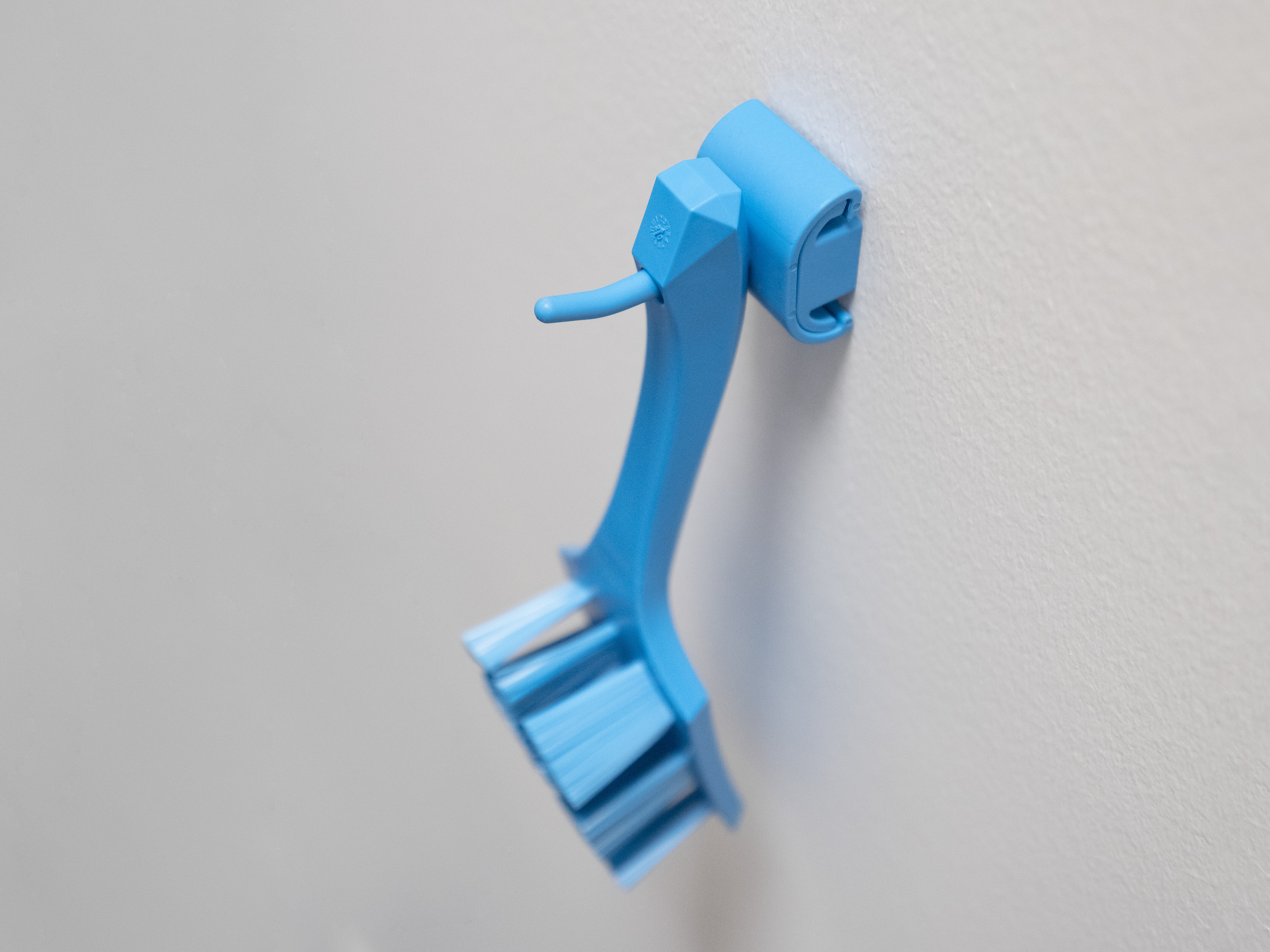 Vikan, Hygienic Wall Bracket, Single Hook Module, 41 mm, Blue