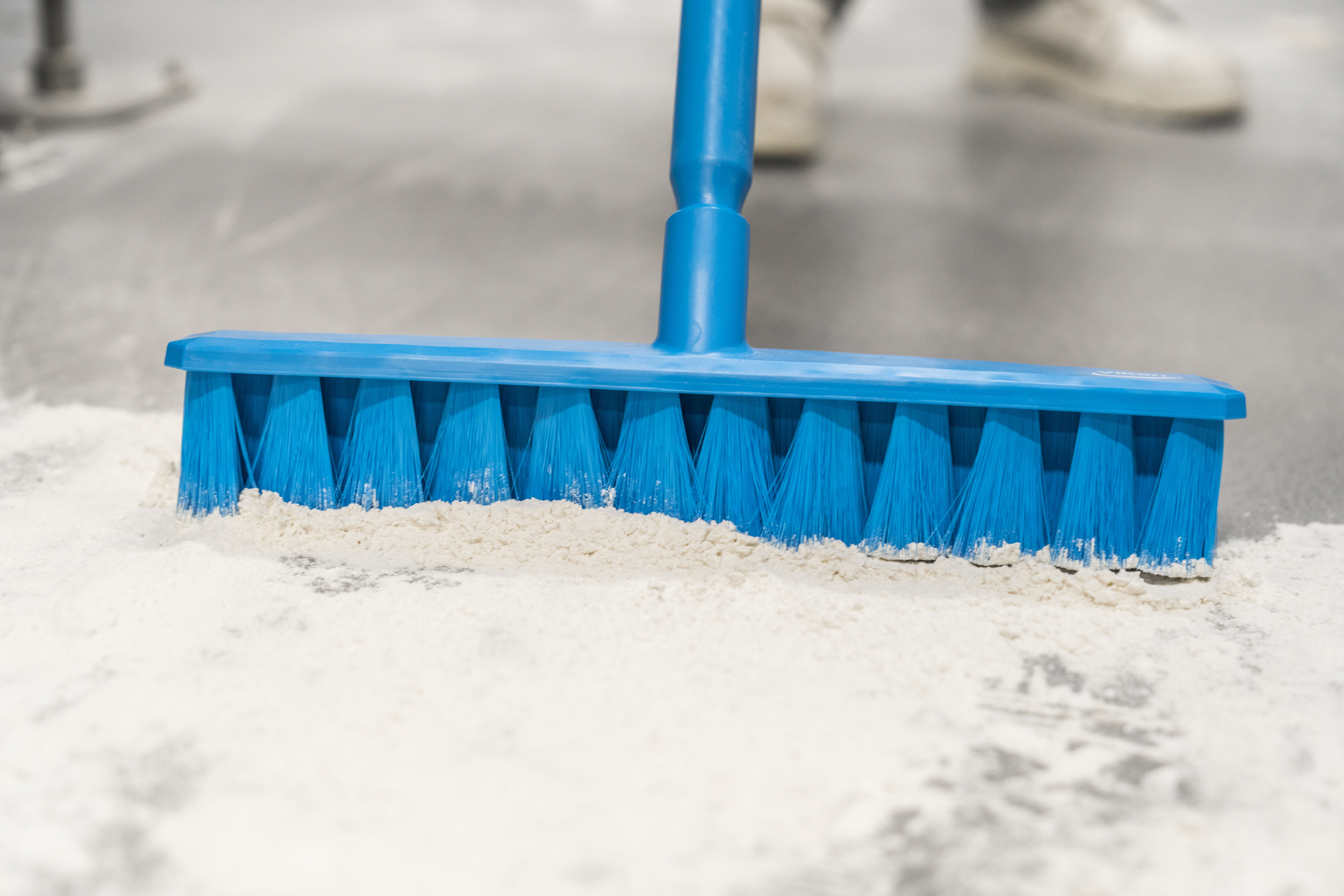 Vikan UST Broom, 400 mm, Soft, Blue