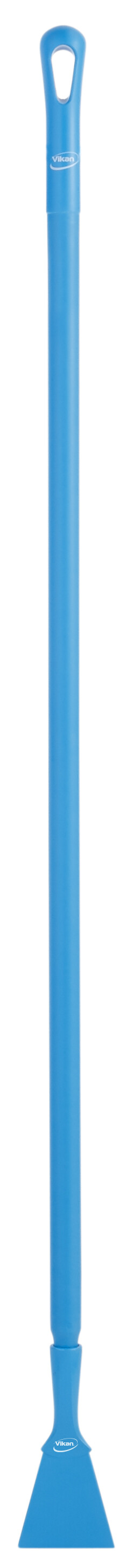 Vikan Nylon Scraper with Threaded Handle, 100 mm, Blue