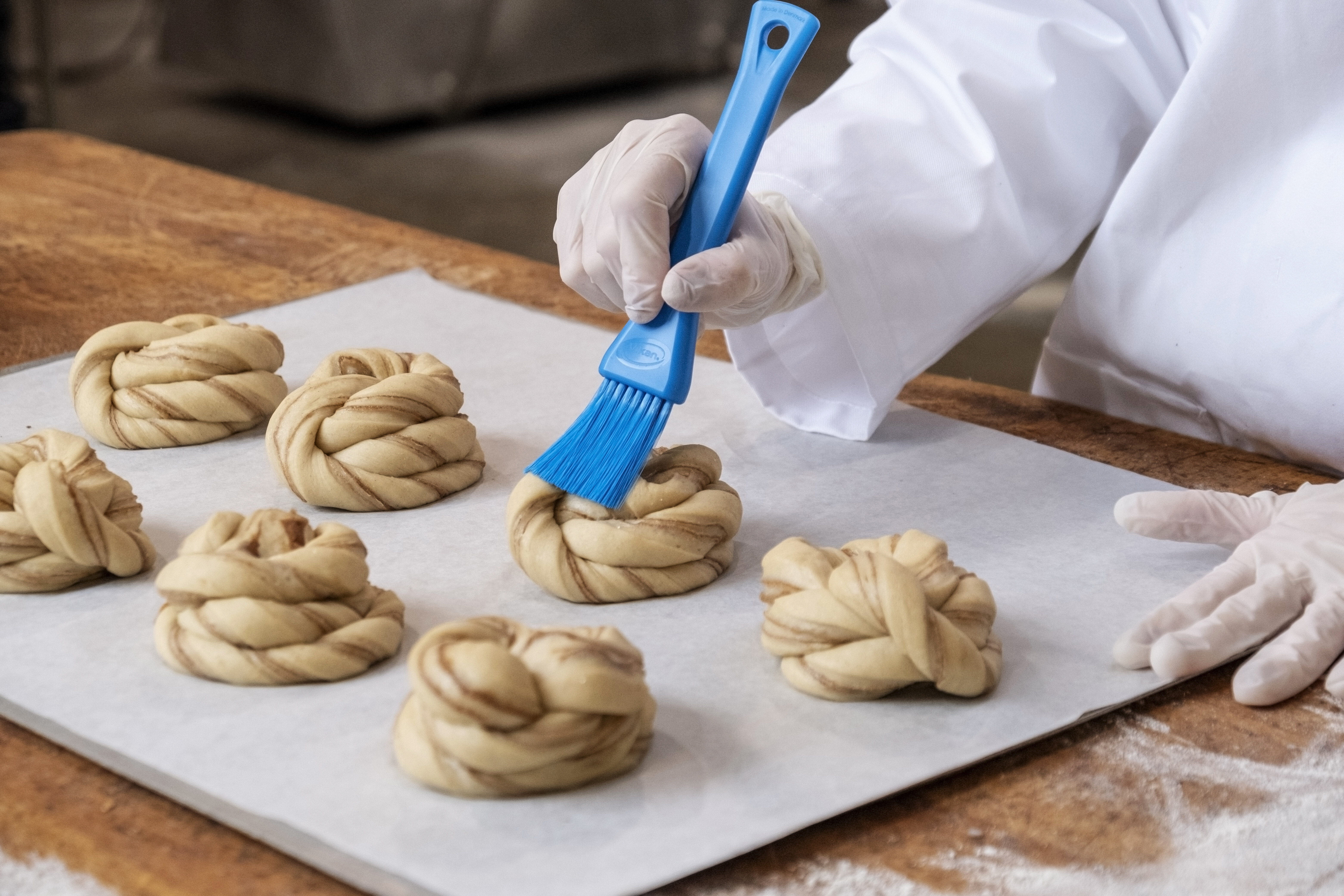 Vikan Pastry Brush, 30 mm, Soft, Blue