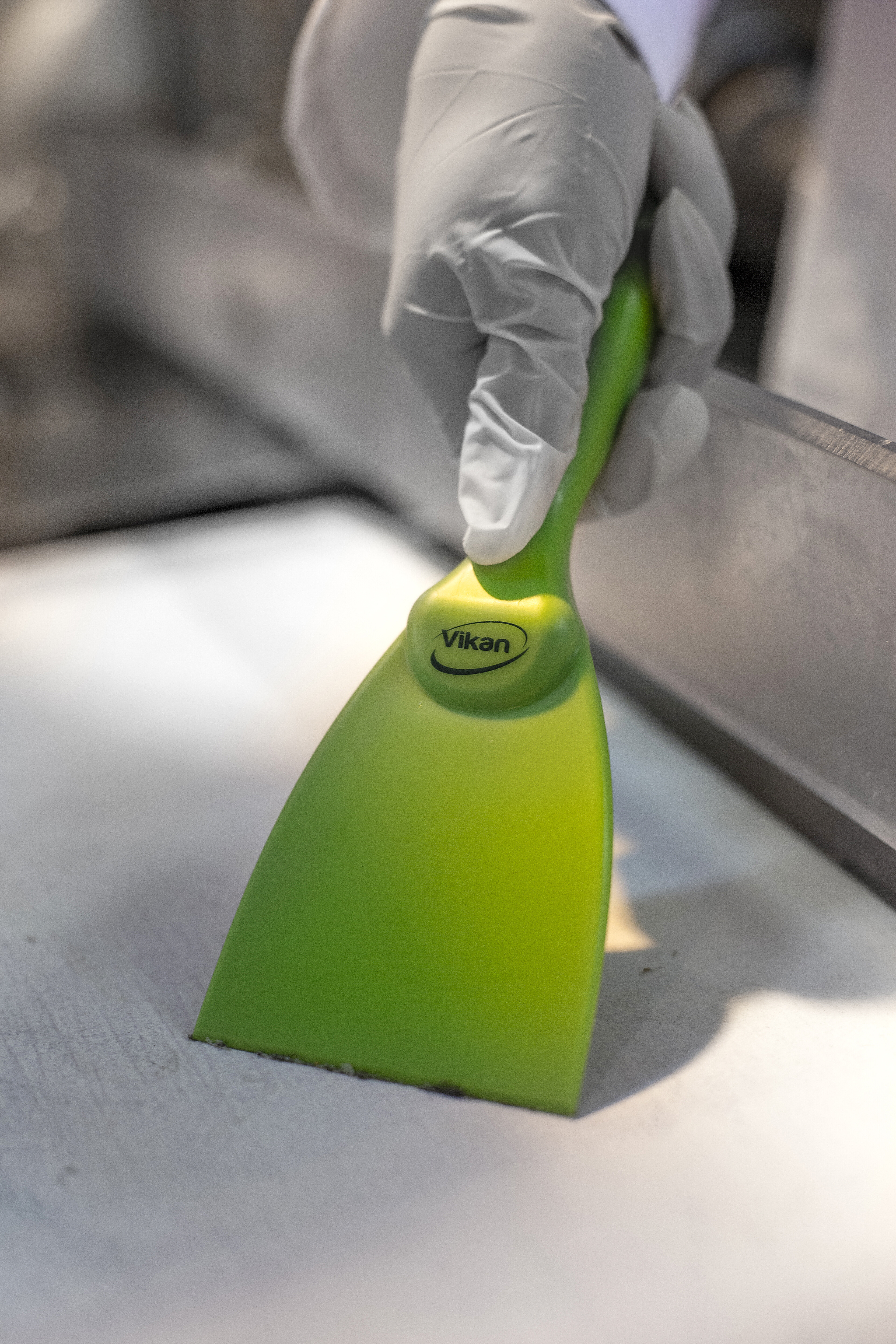 Vikan Hand Scraper, 75 mm, Blue