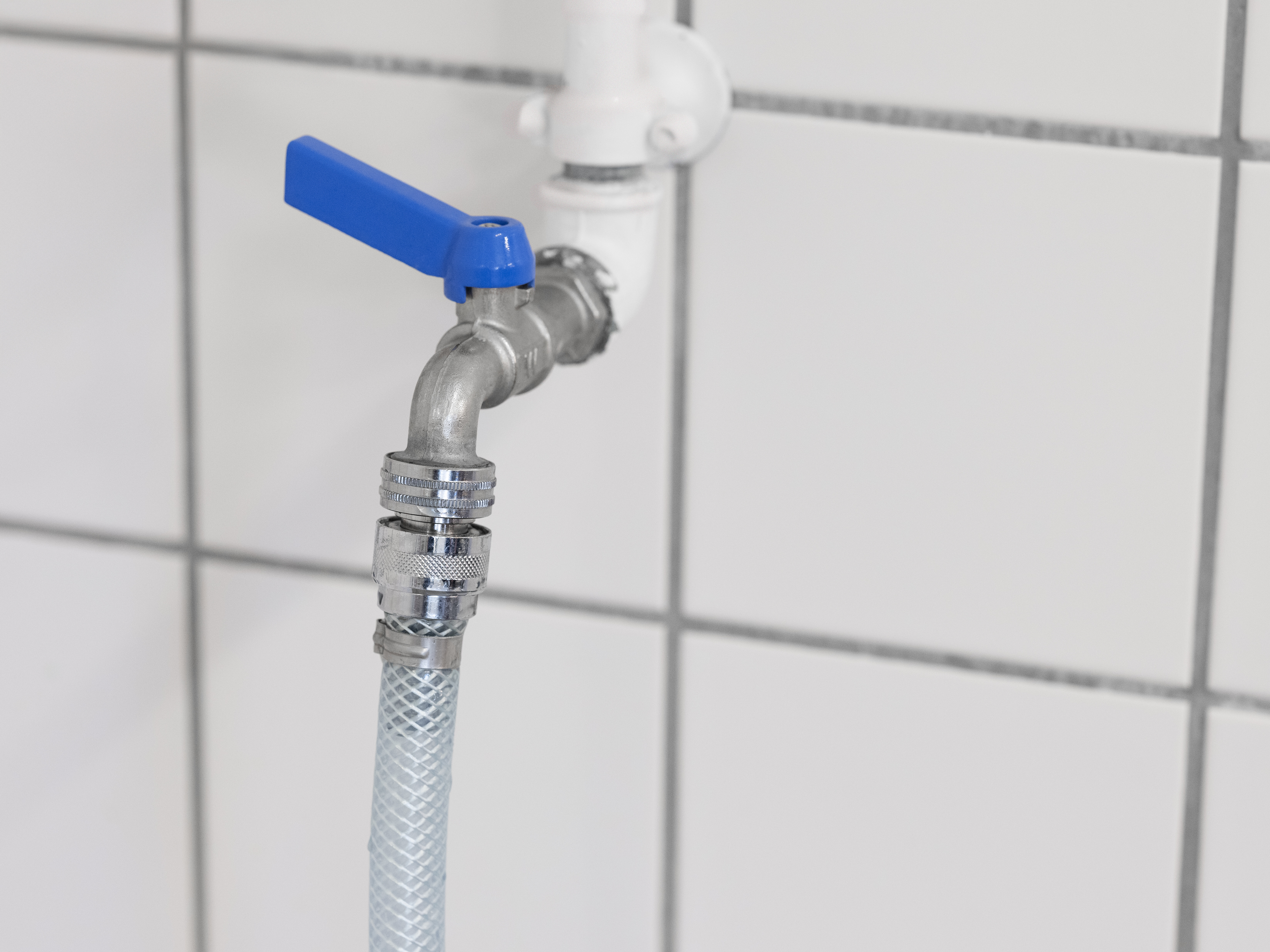 Vikan Cold water hose, 1/2" (Q), 10000 mm, Transparent