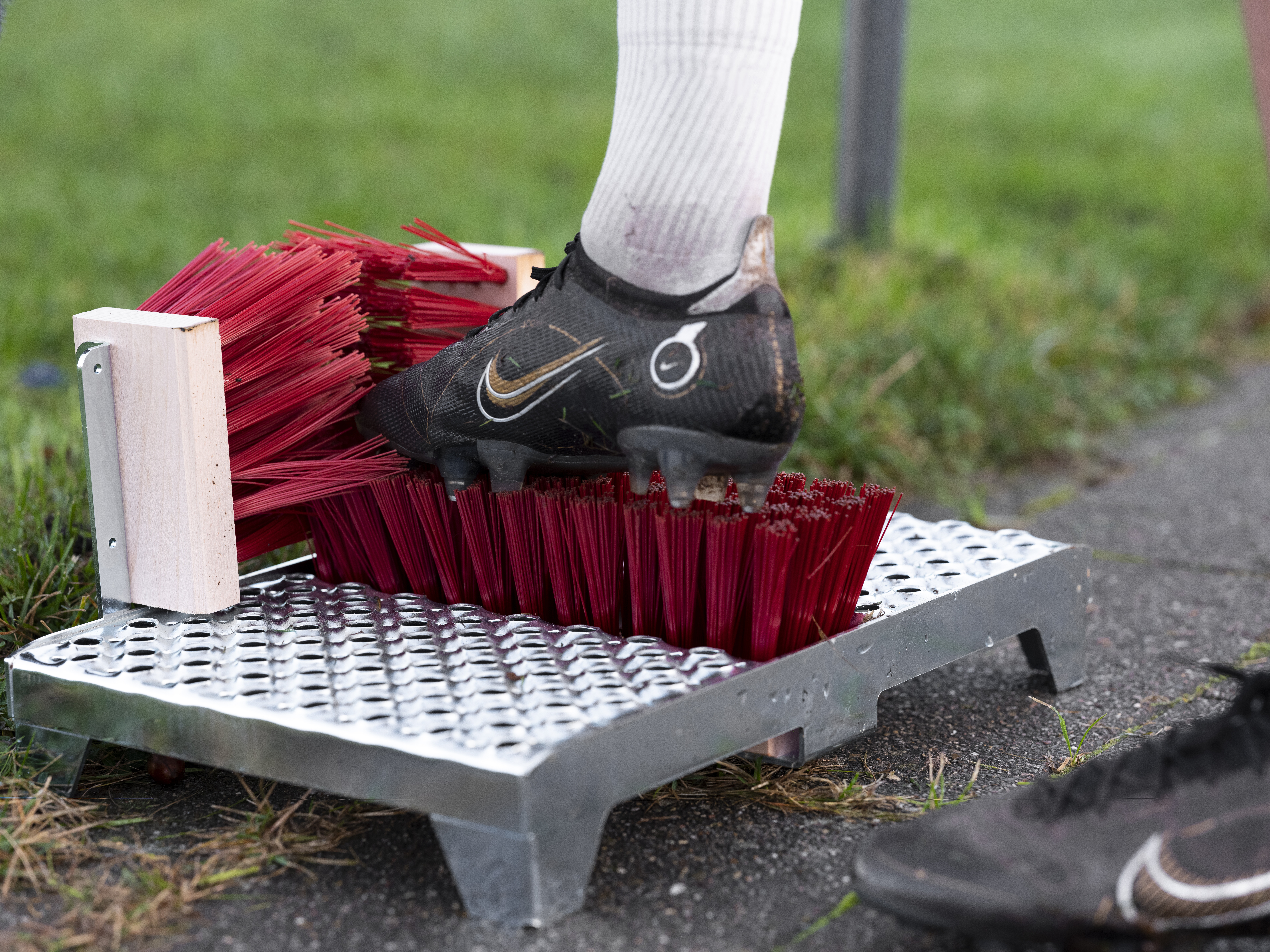 Vikan Boot cleaner, FSC™ 100% PBN-COC-059222, 460 mm, Hard, Wood