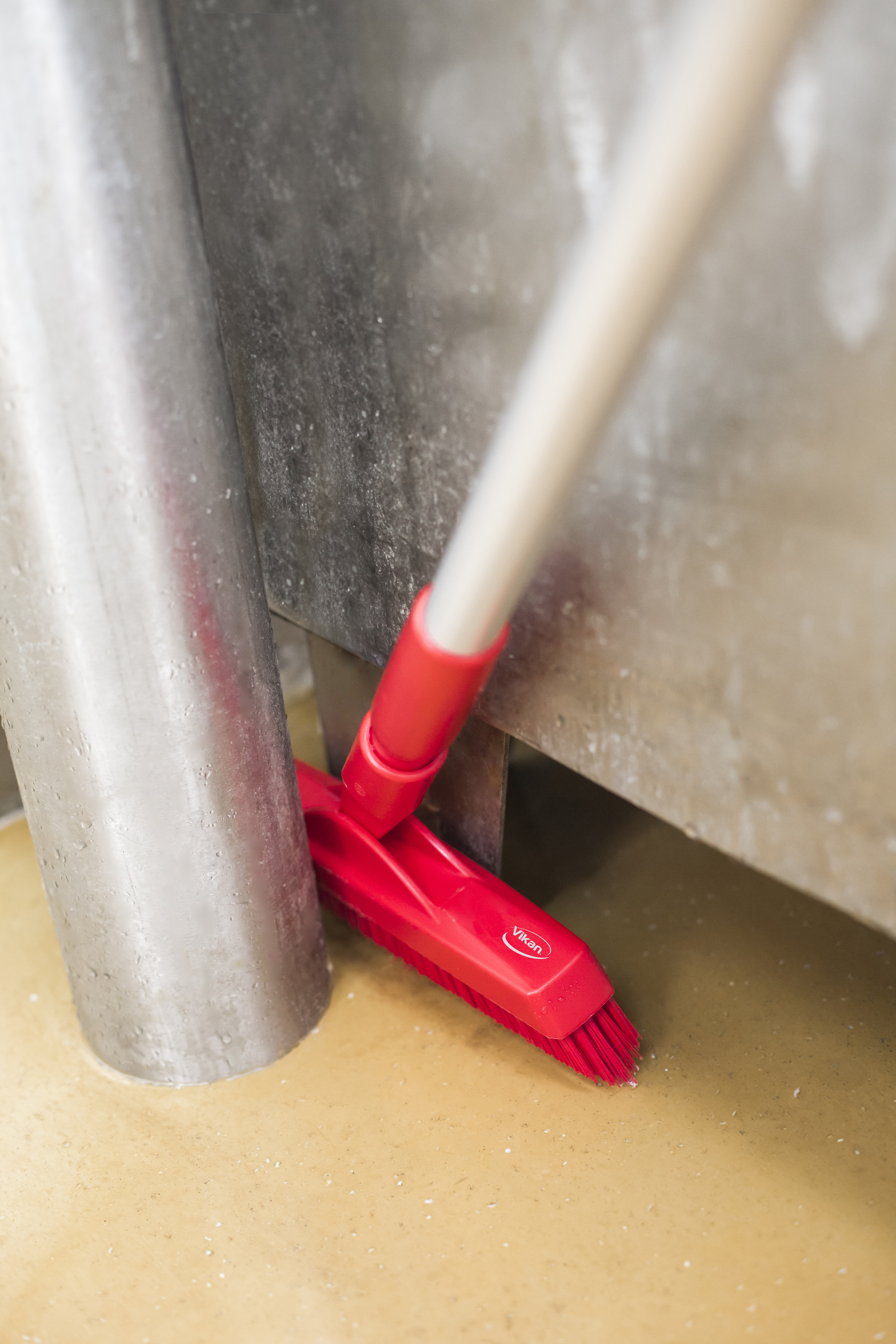 Vikan Crevice Scrub, 225 mm, Very hard, Blue