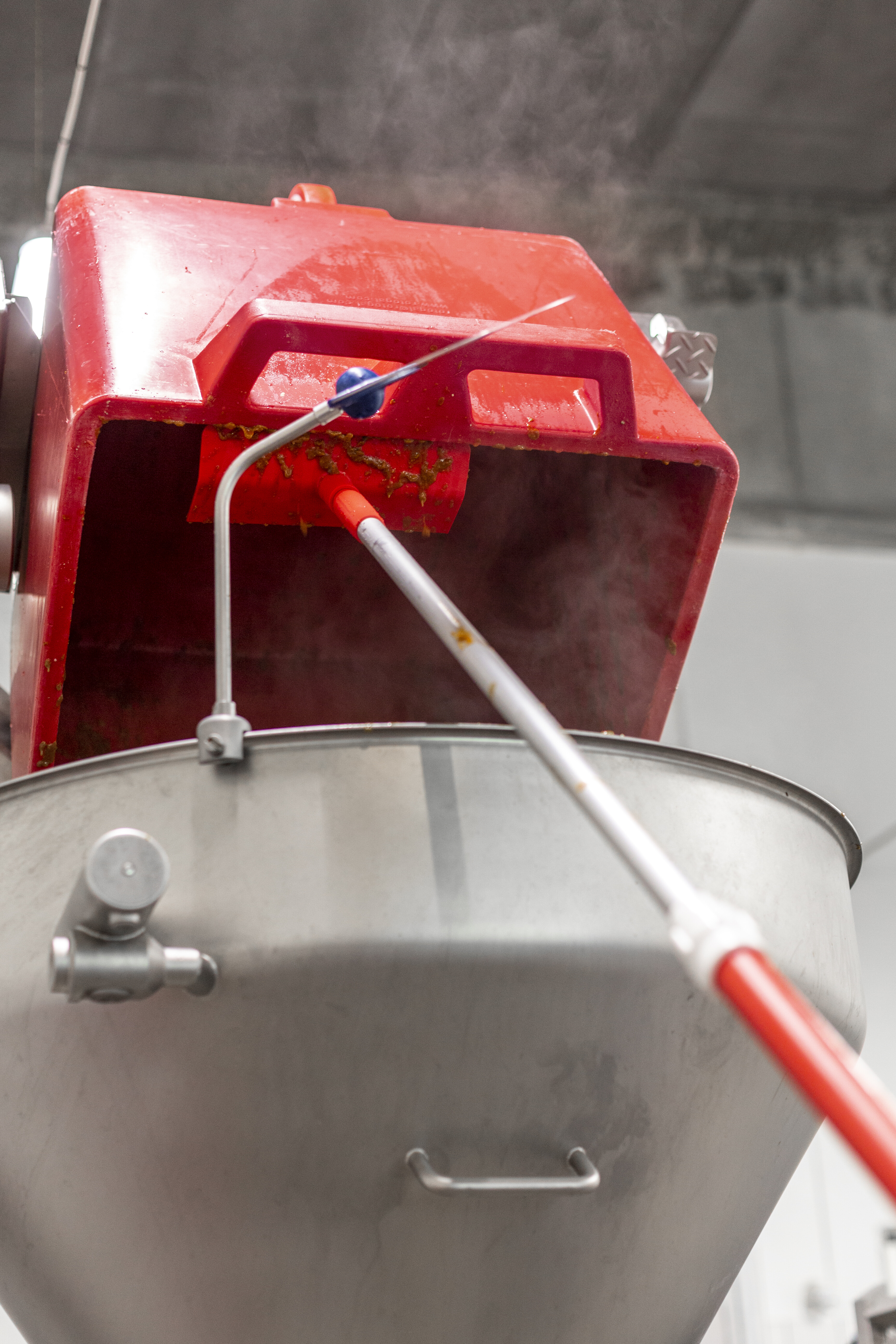 Vikan Push-Pull Hoe, 270 mm, Blue