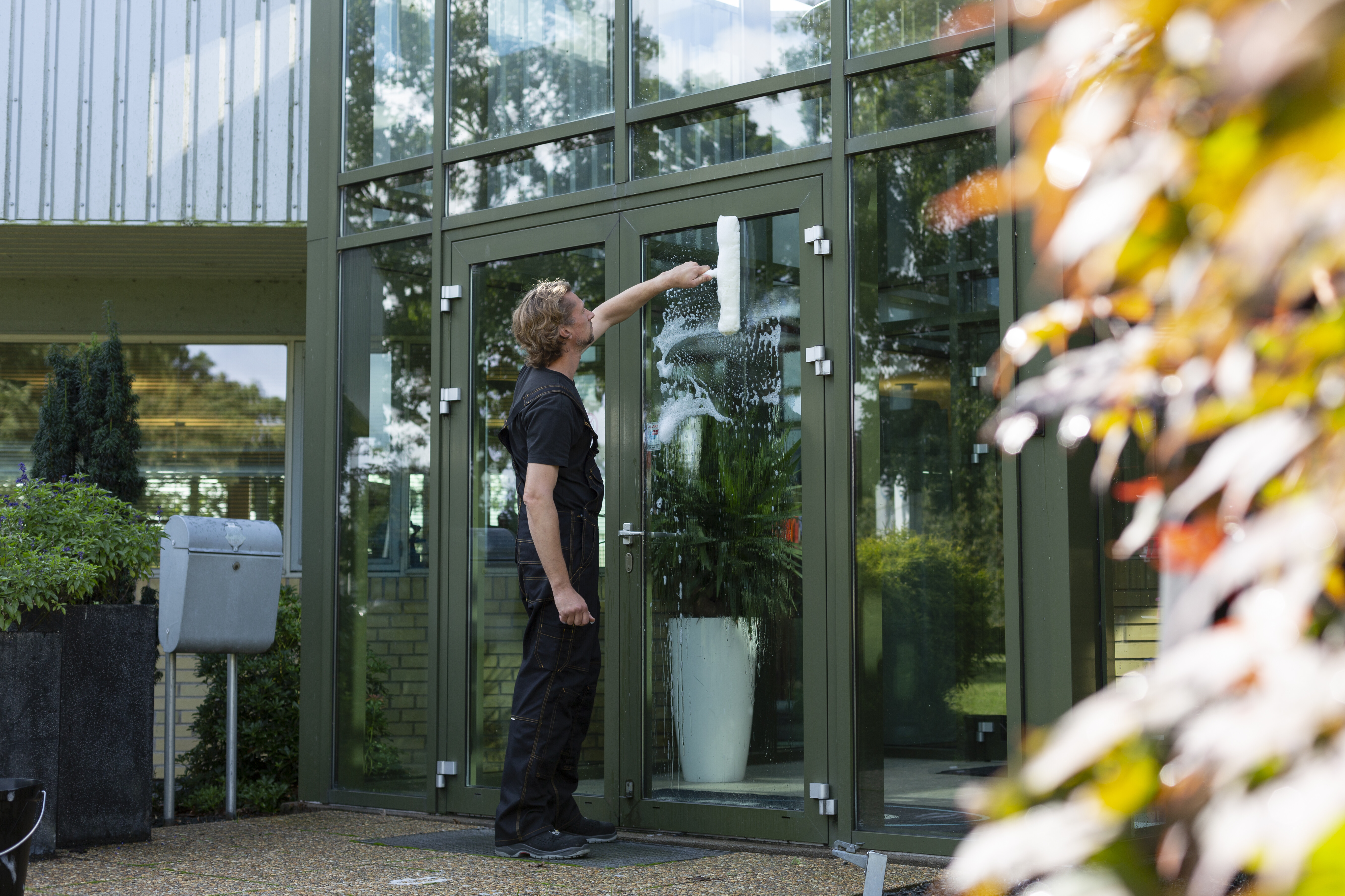 Vikan Holder for wash fleece, 347 mm, White