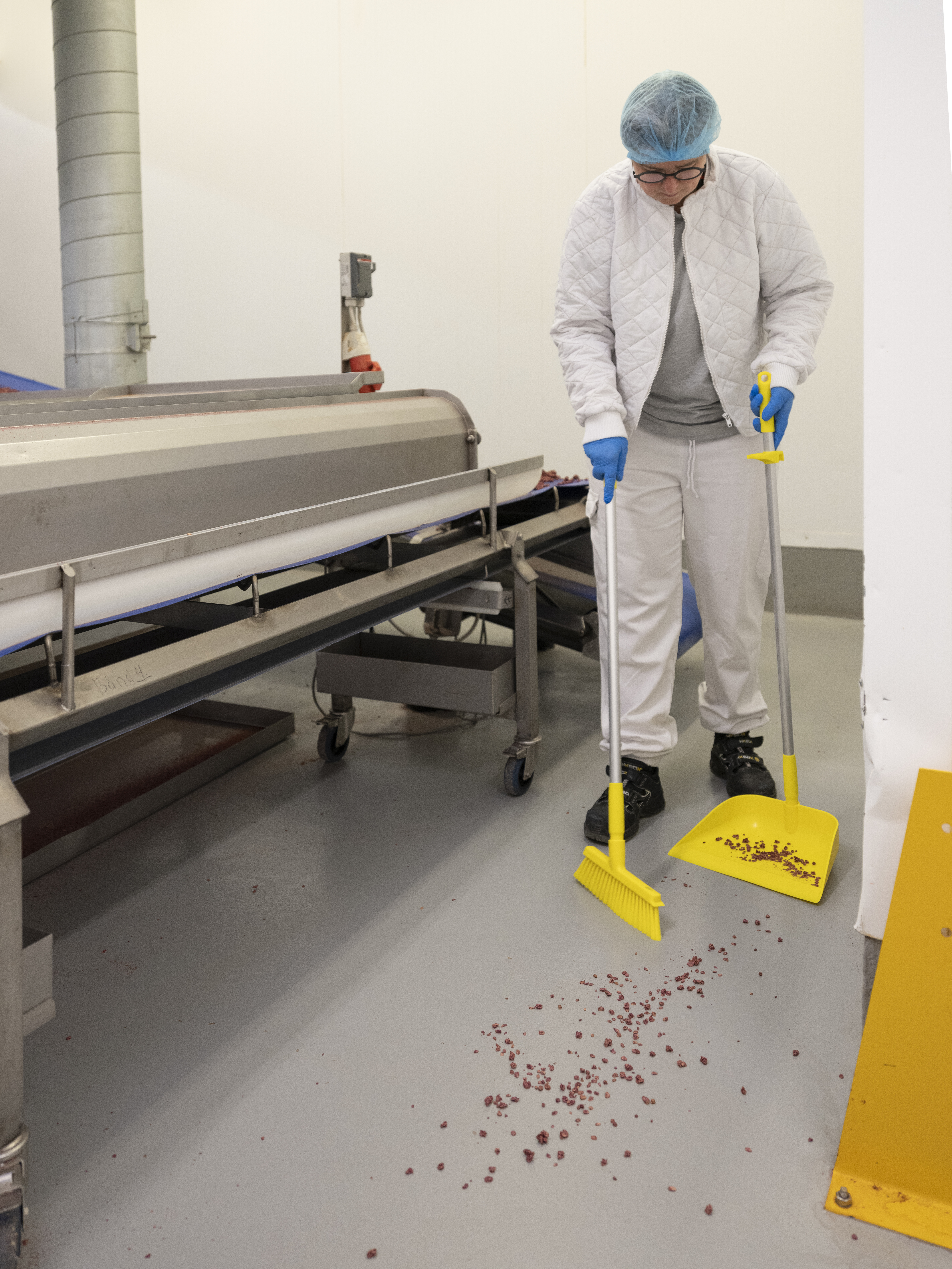 Vikan Upright Dustpan, 330 mm, Blue