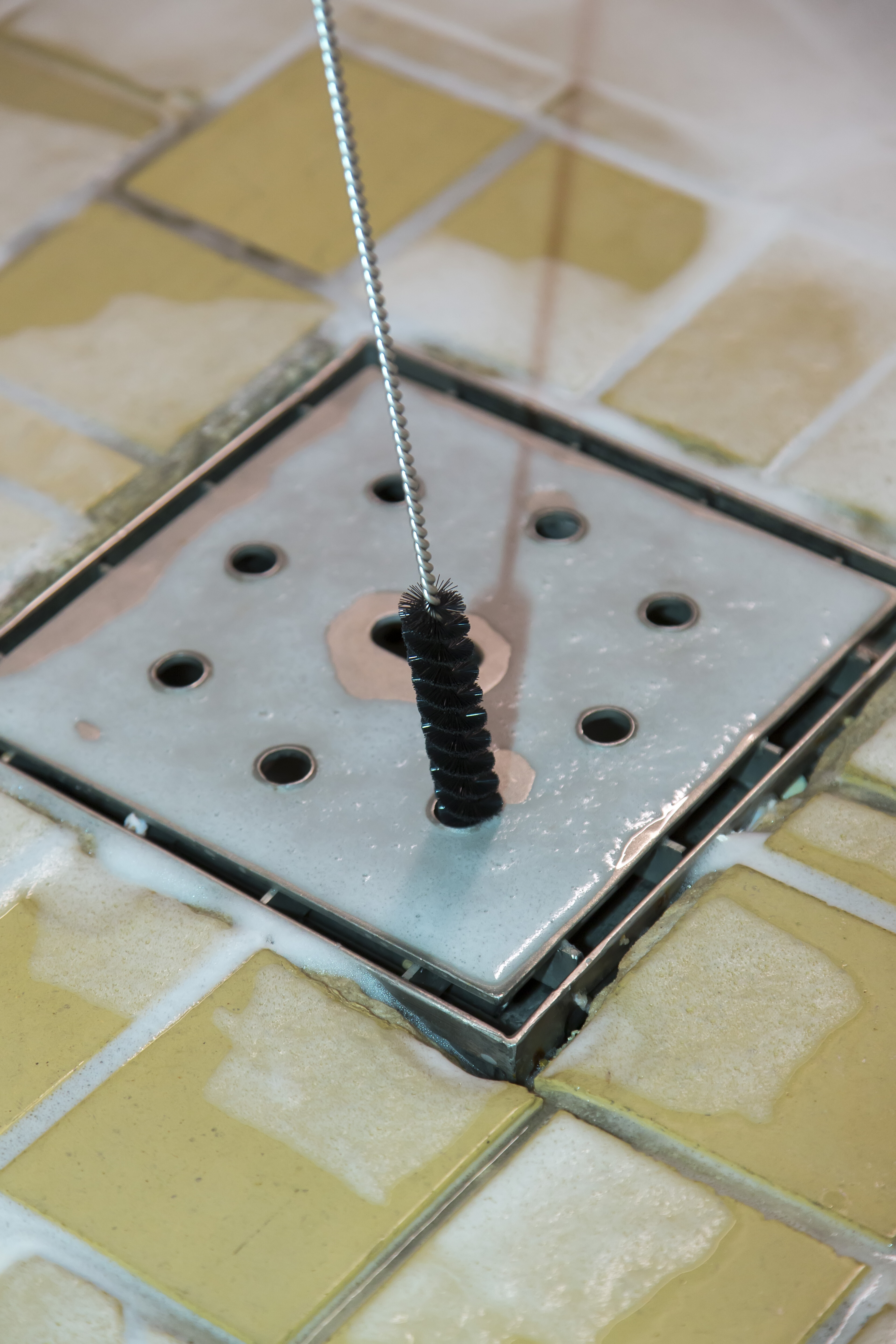 Vikan Tube Brush, Ø20 mm, 500 mm, Medium, Blue