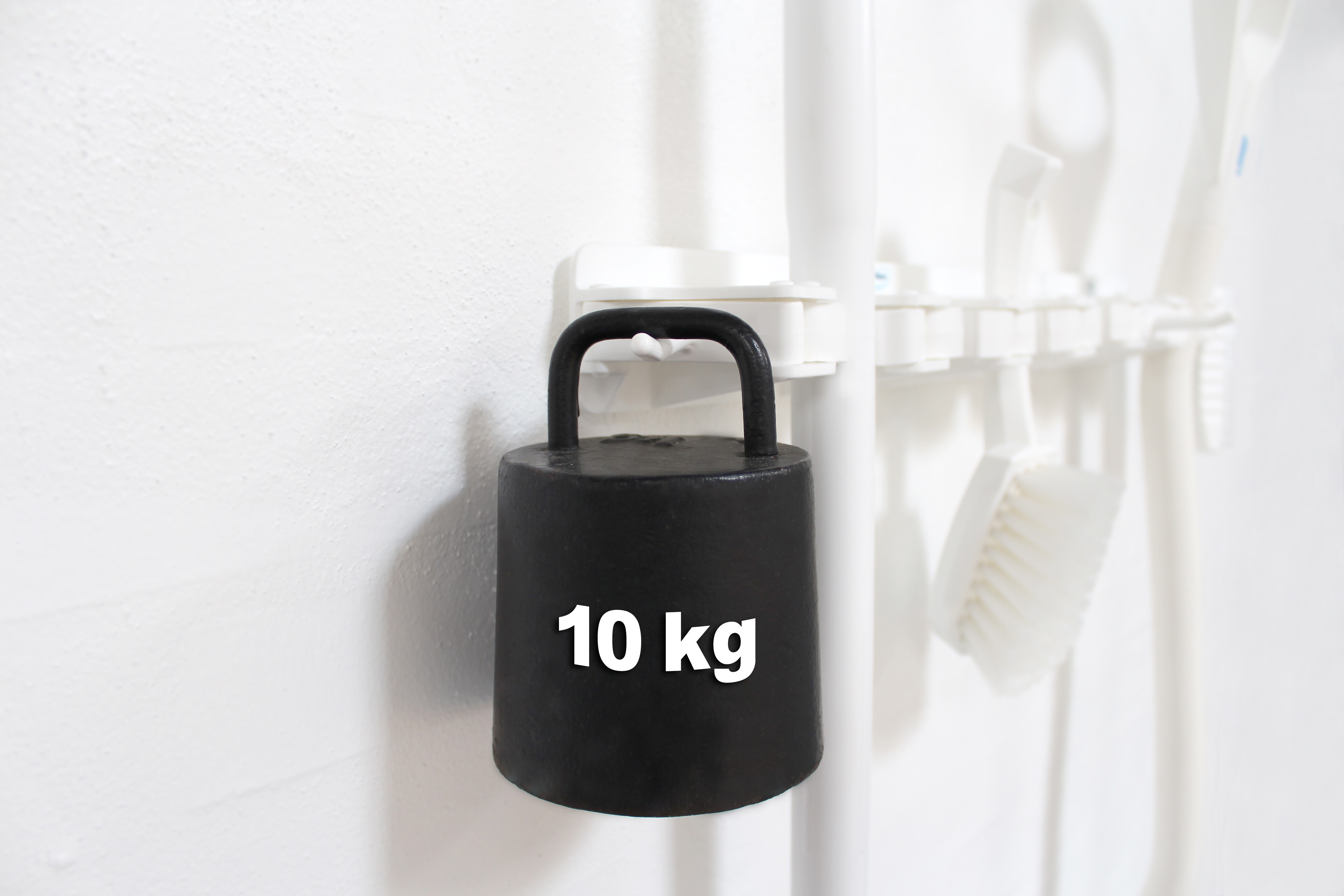 Vikan Wall Bracket 1-3 Products, 160 mm, Lime