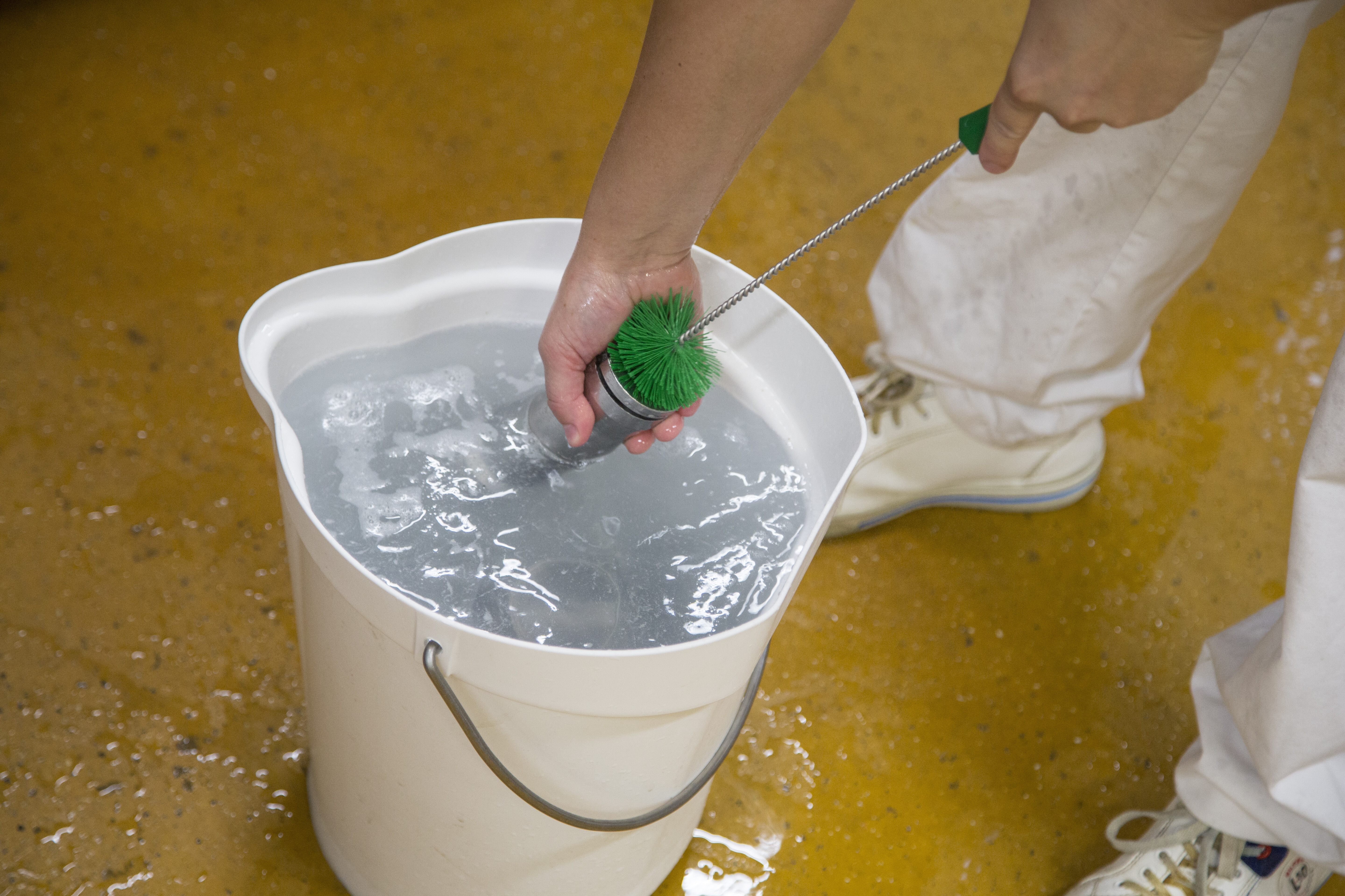 Vikan Tube Brush, Ø40 mm, 500 mm, Hard, Blue