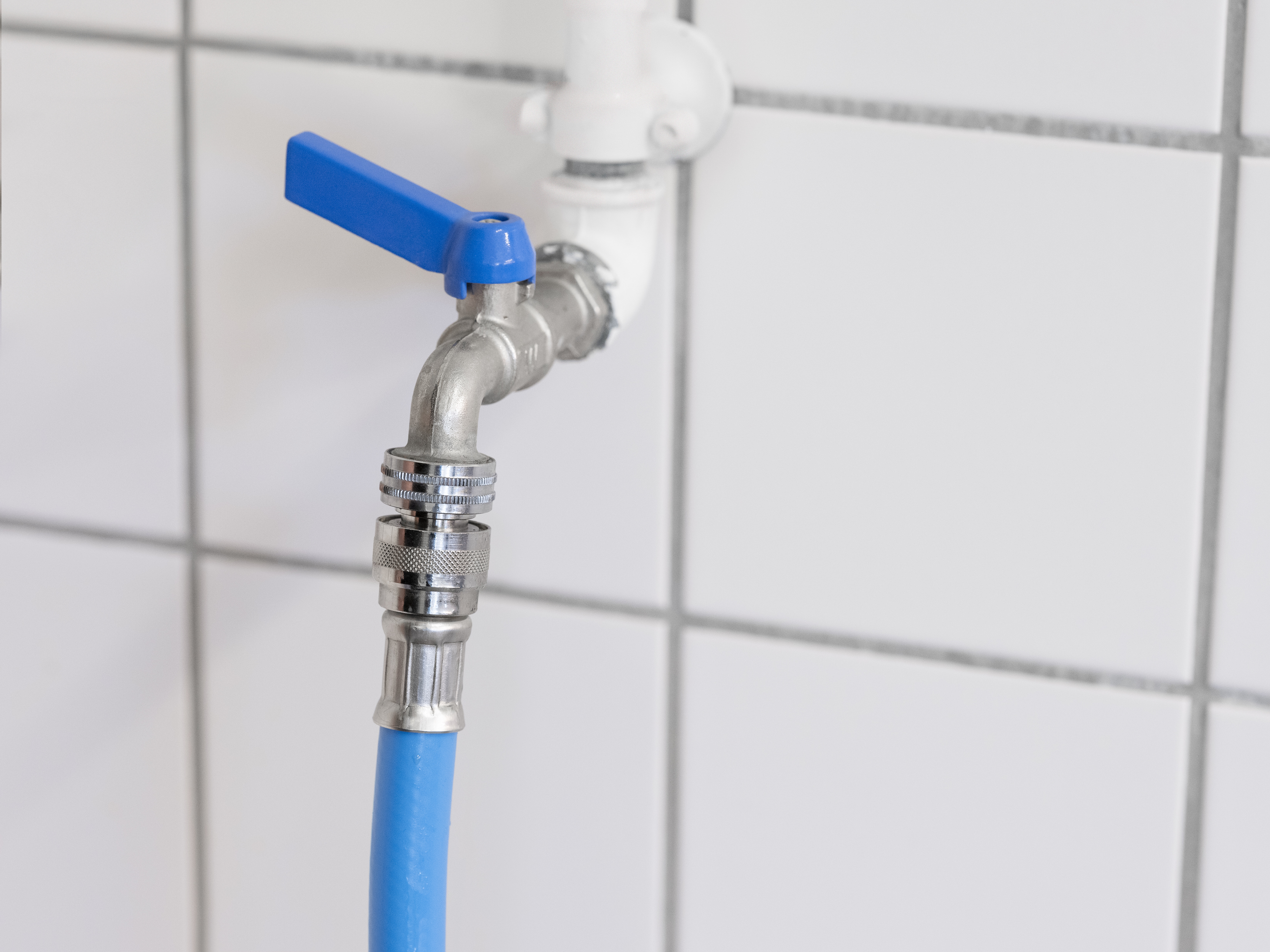 Vikan Hot Water Hose, 1/2" (Q), 10000 mm, Blue