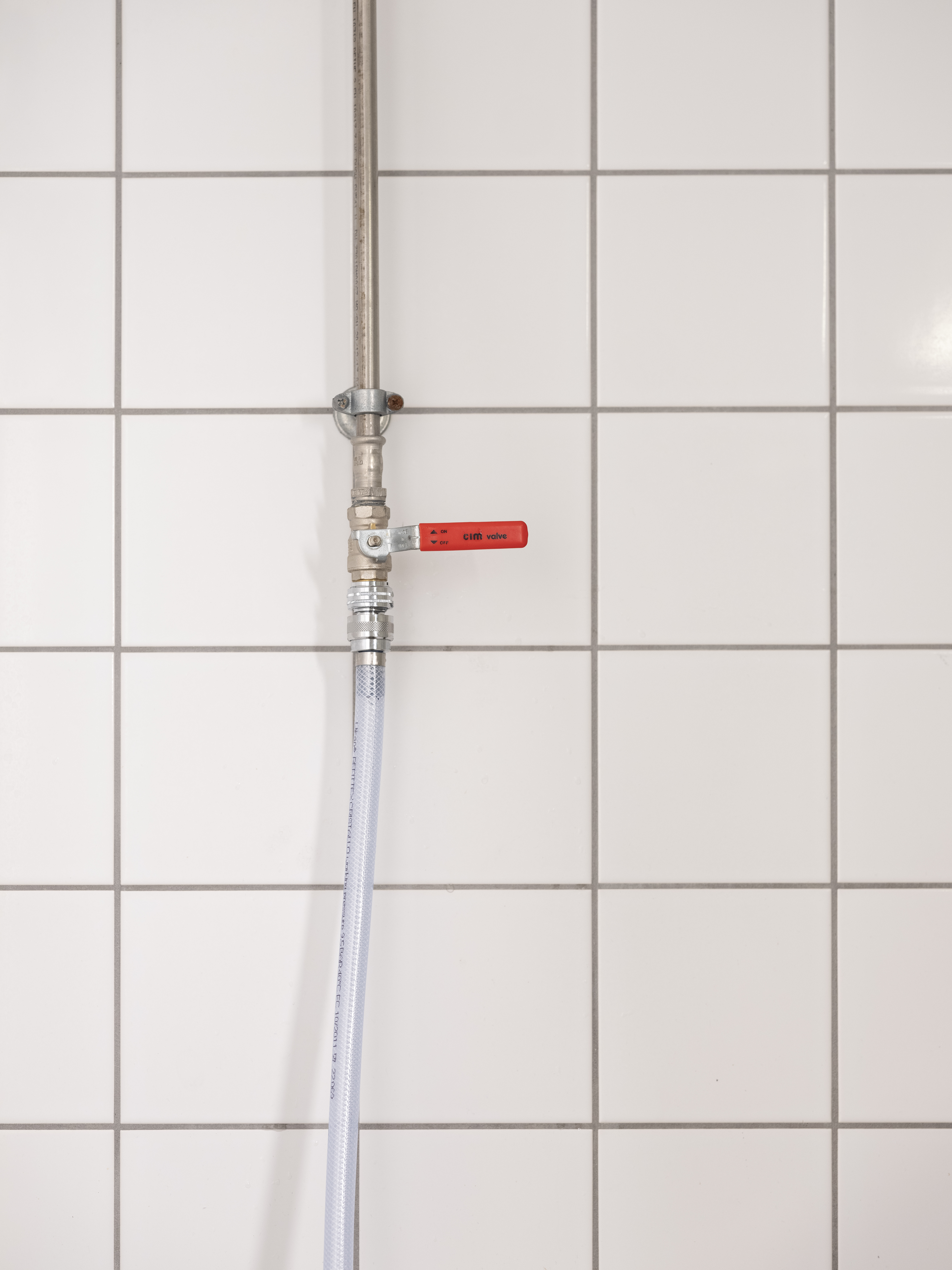 Vikan Cold water hose, 1/2" (Q), 10000 mm, Transparent