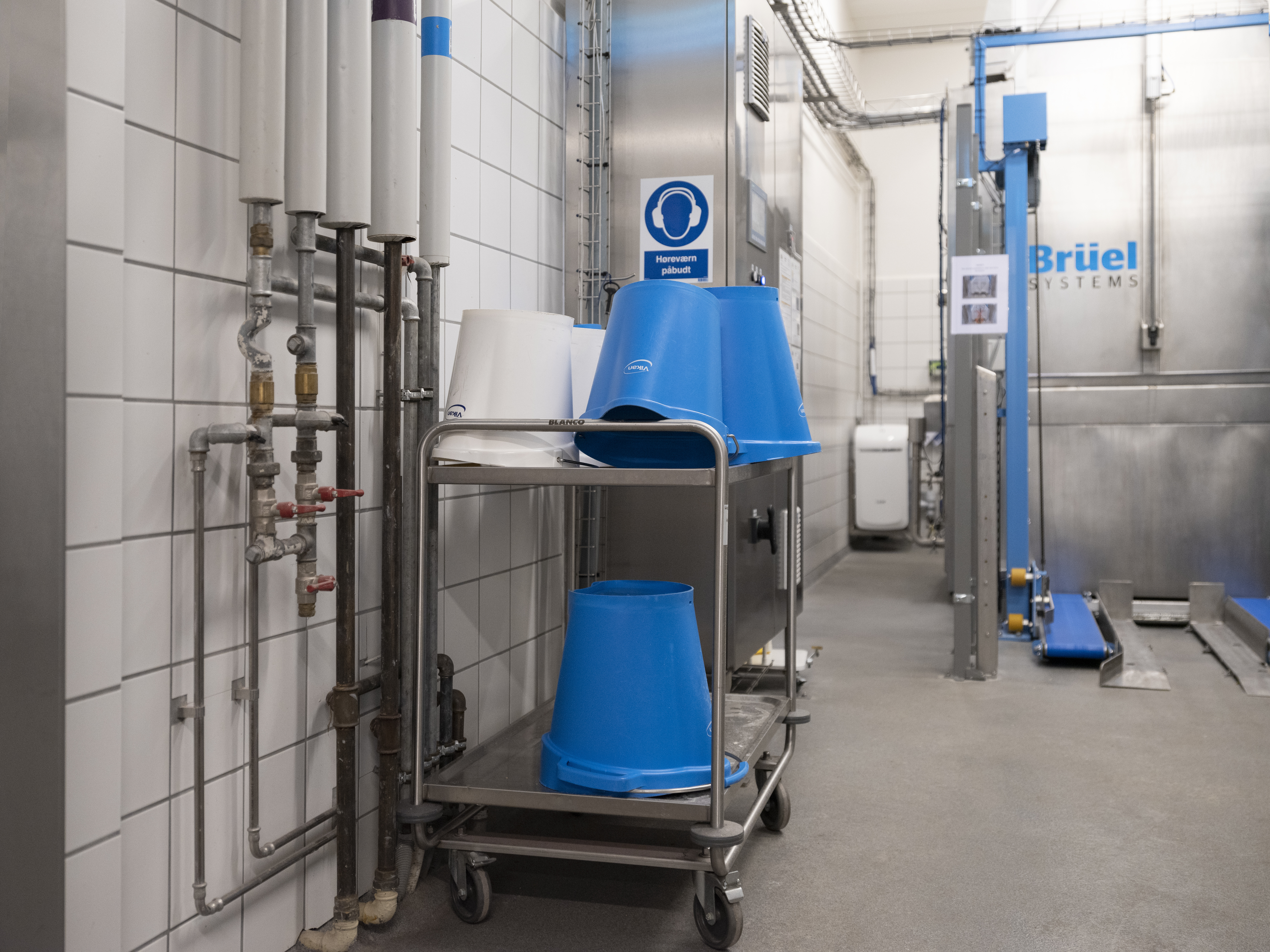 Vikan Bucket, 20 Litre, Blue