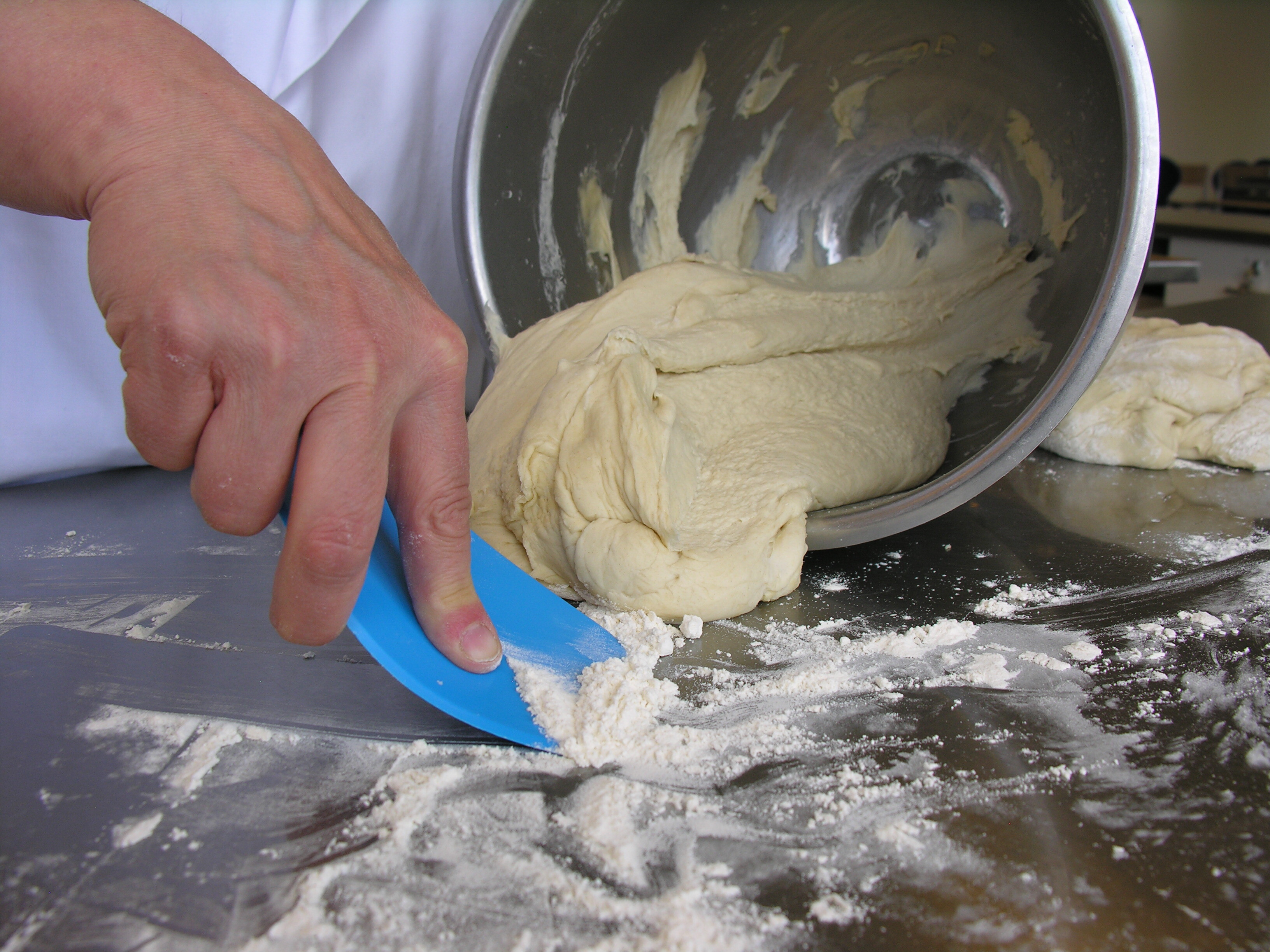 Vikan Hand Scraper, flexible, 165 mm, , Blue