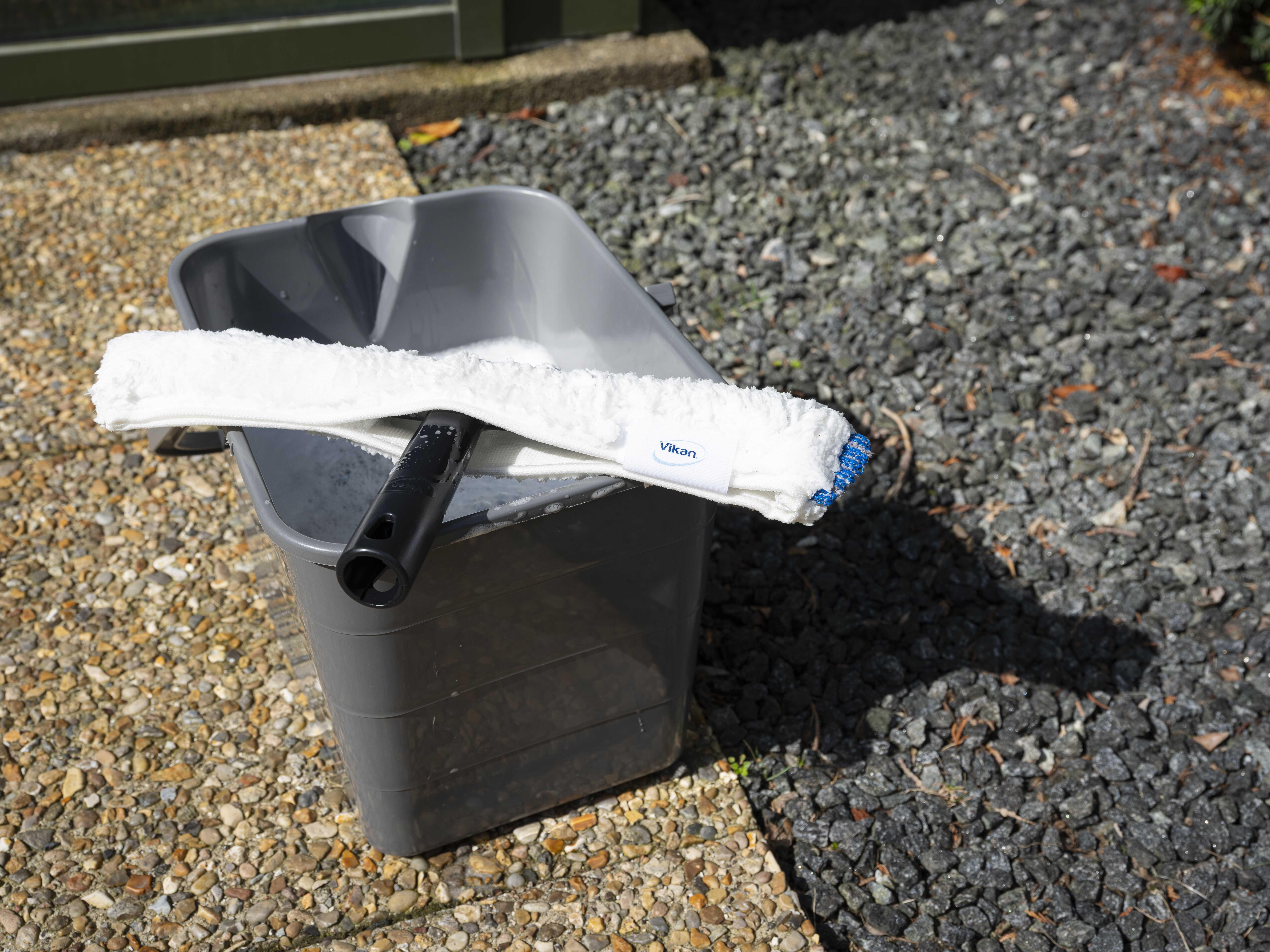 Vikan Mop Bucket, 15 Litre, Grey
