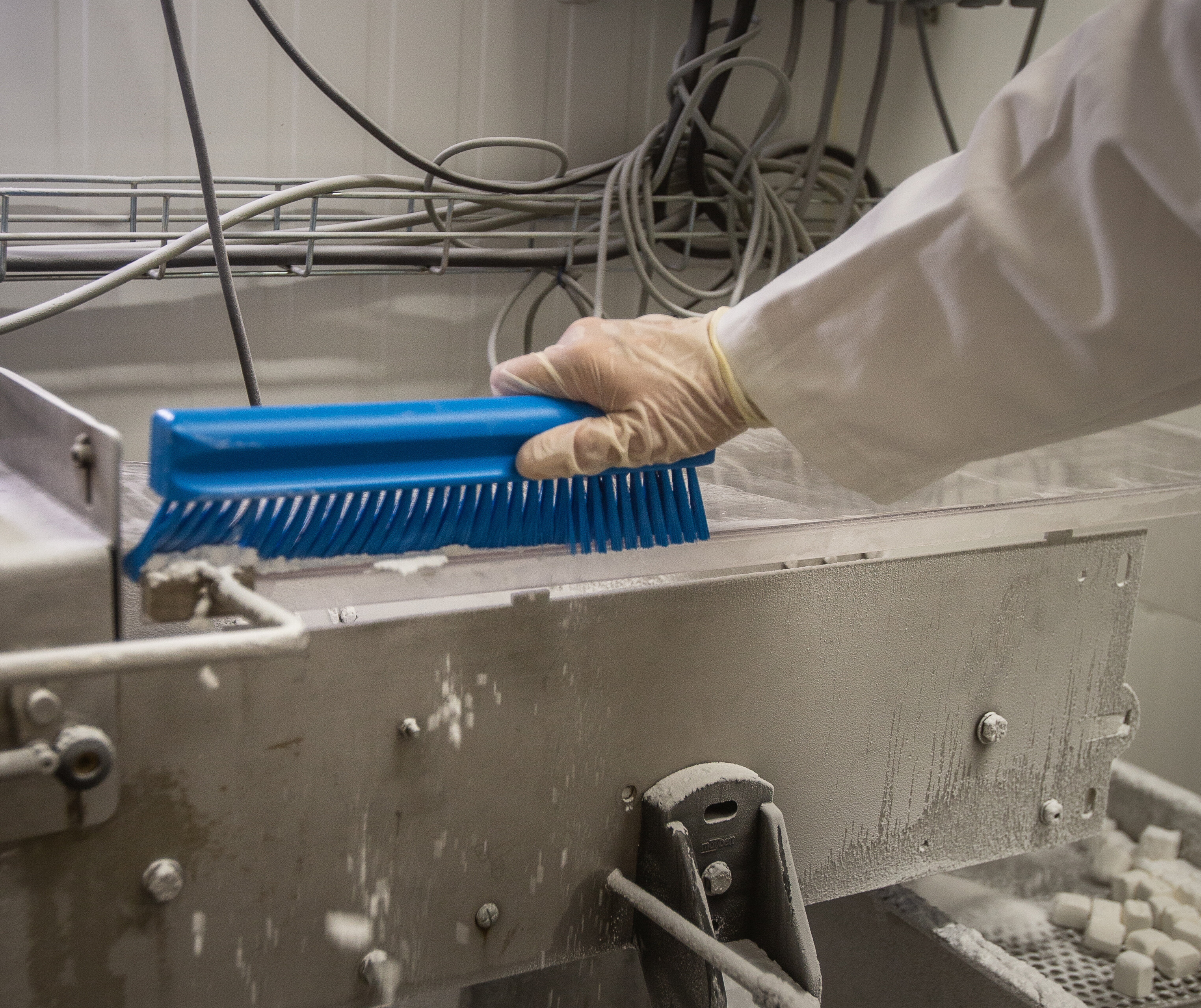 Vikan Powder Brush, 300 mm, Soft, Blue