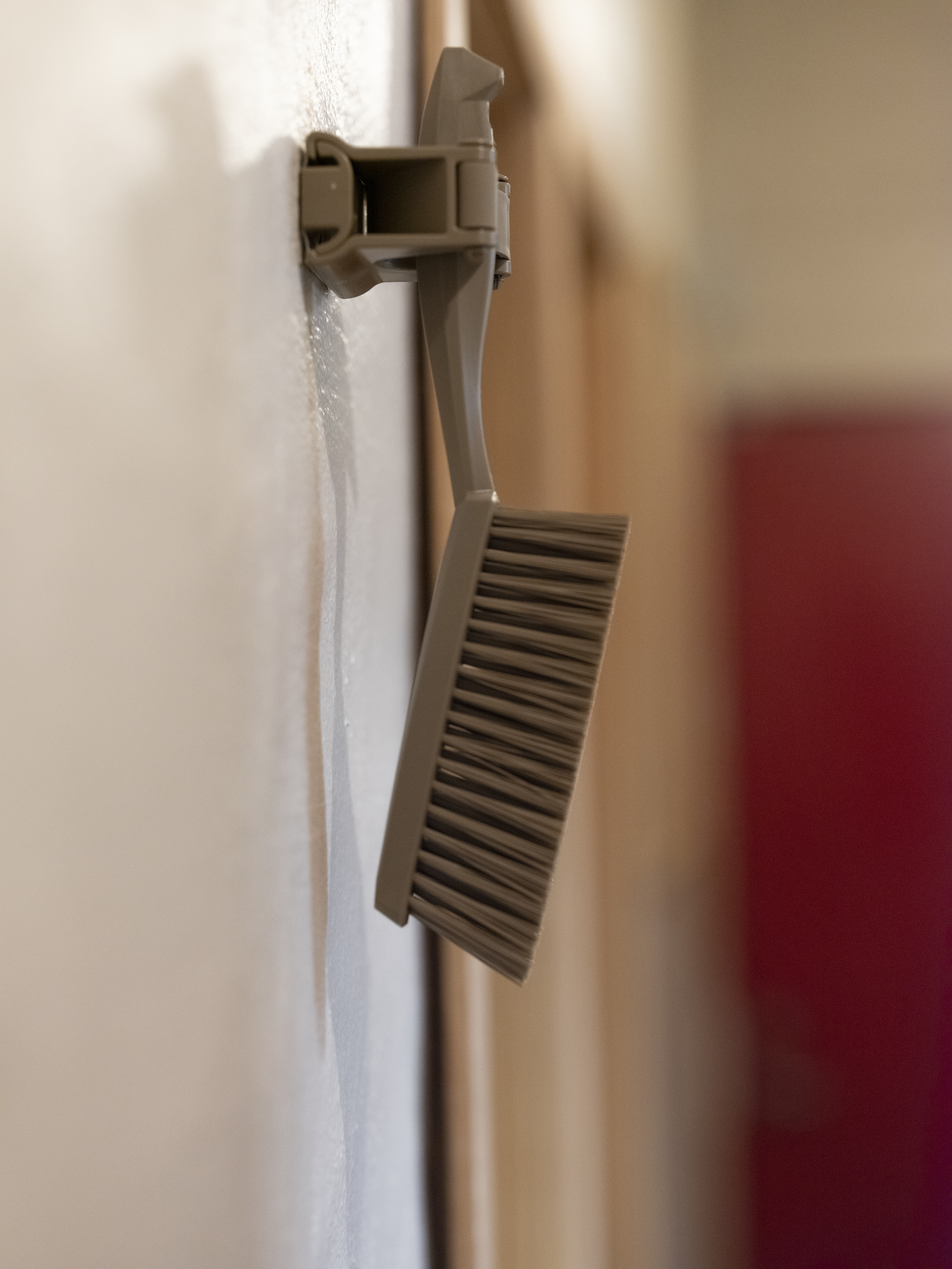 Vikan, Hygienic Wall Bracket, Grip Band Module, 82 mm, Blue