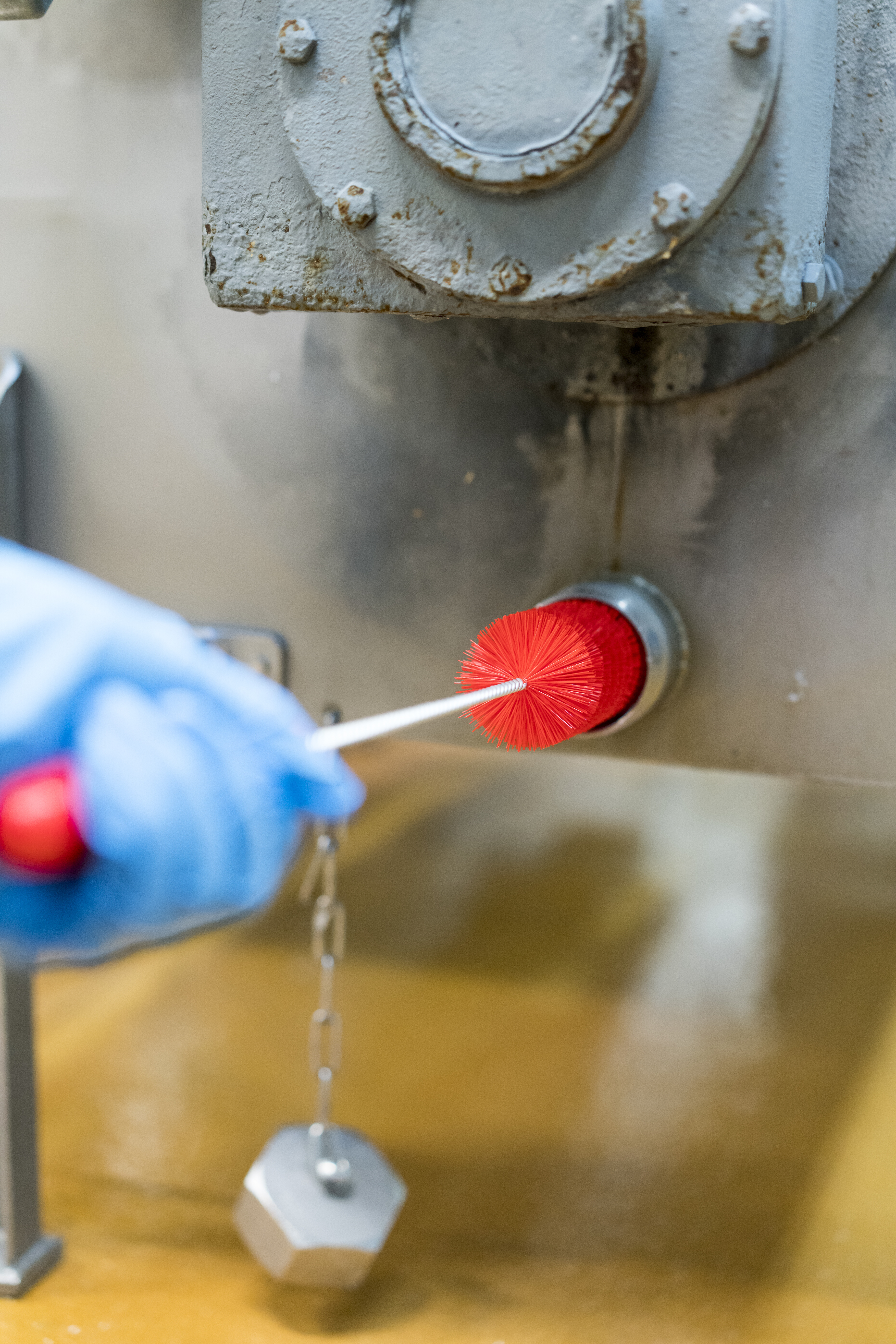 Vikan Tube Brush, Ø20 mm, 500 mm, Medium, Blue