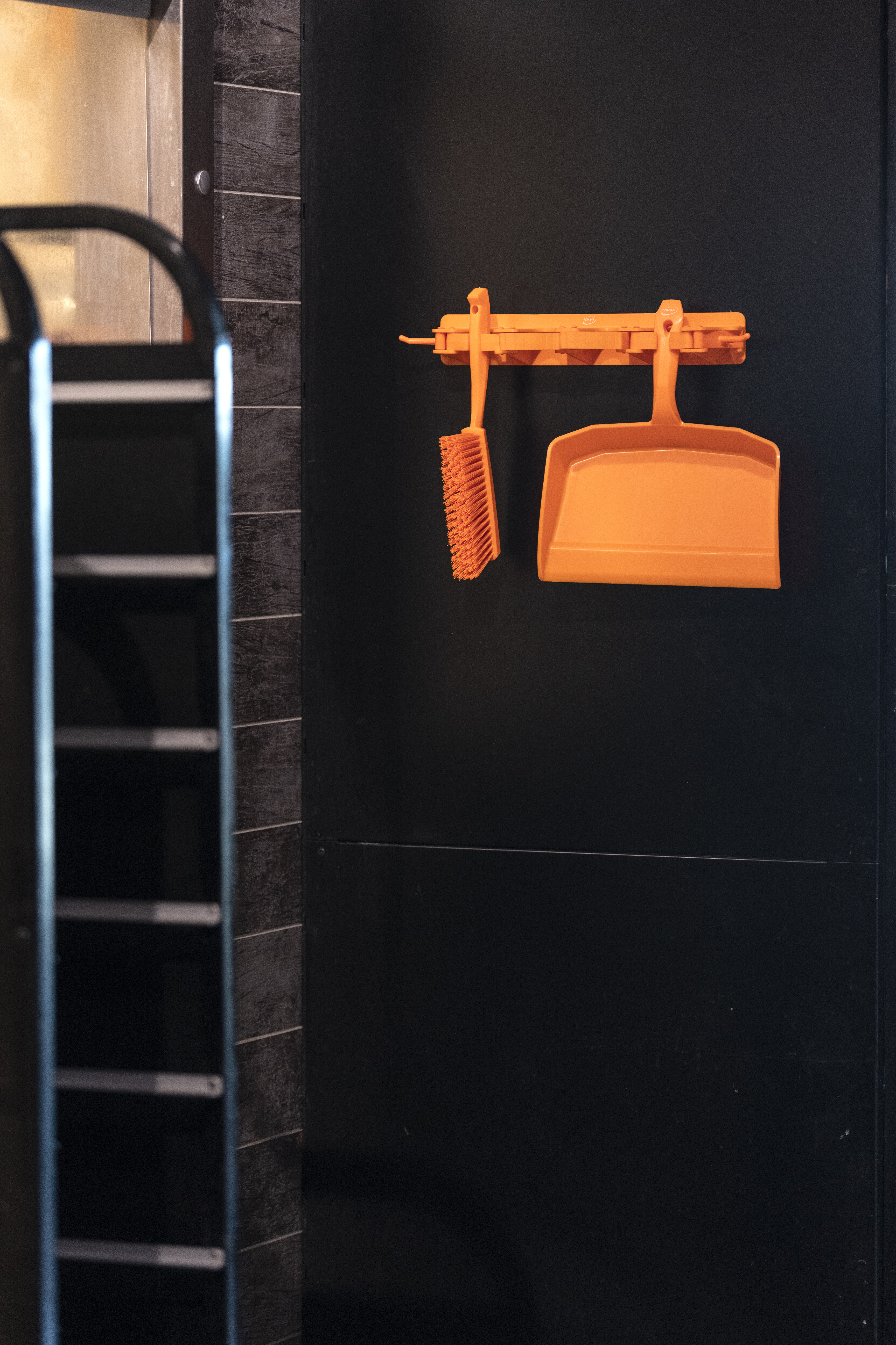 Vikan Hand Brush, 330 mm, Soft, Blue