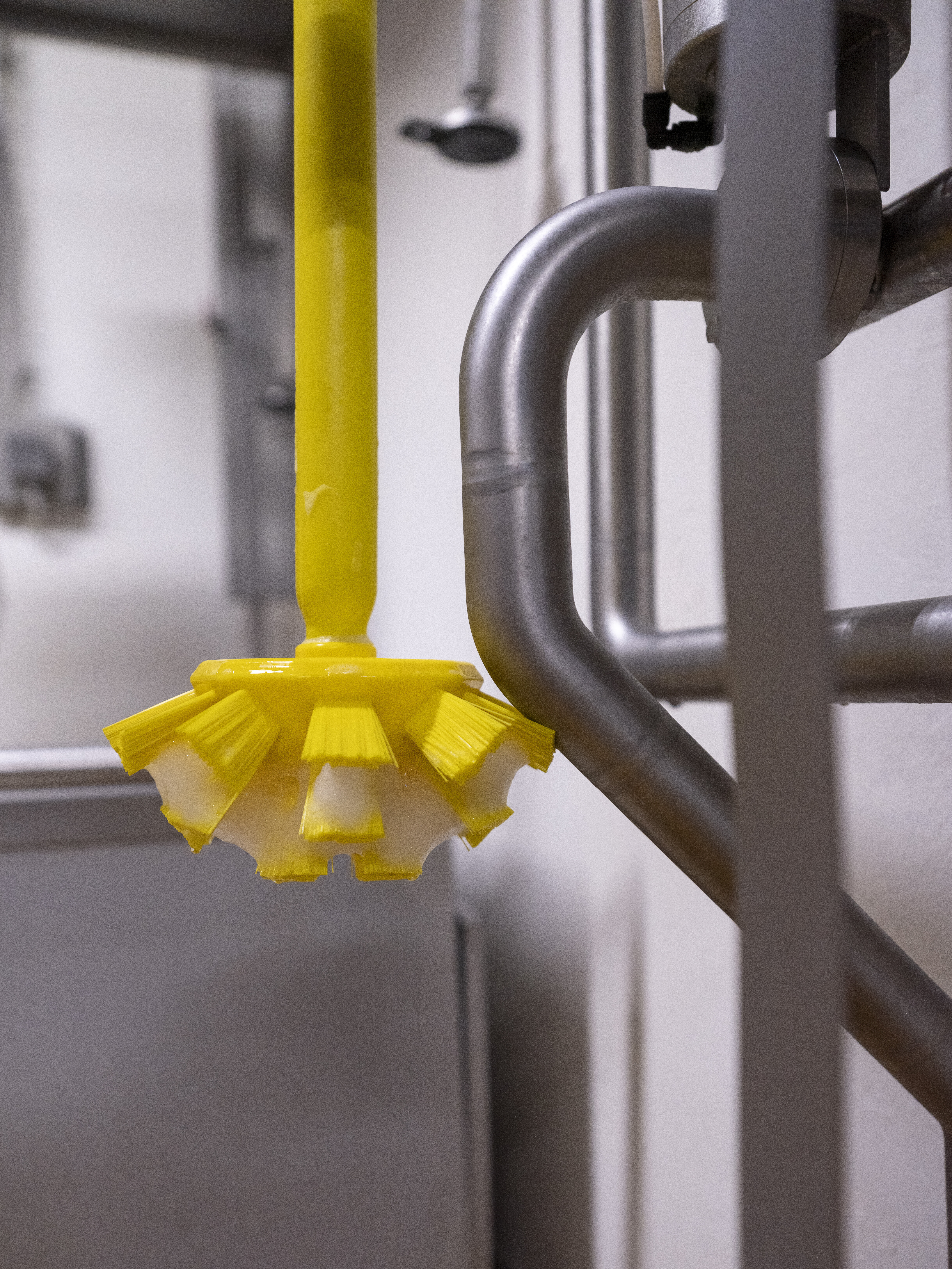 Vikan Ultra Hygienic Handle, Ø32 mm, 1000 mm, Blue