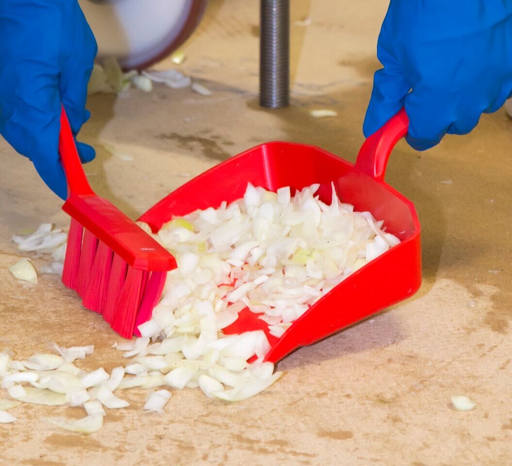 Vikan UST Bench Brush, 330 mm, Medium, Blue