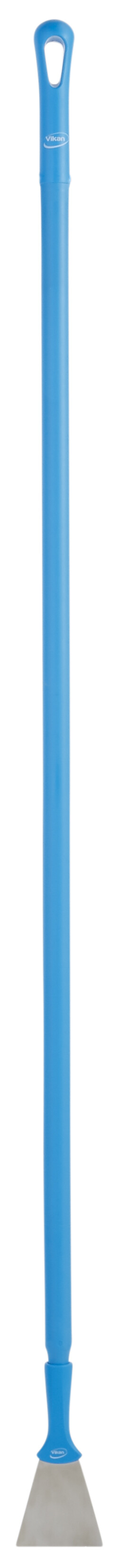 Vikan Stainless Steel Scraper with Threaded Handle, 100 mm, Blue