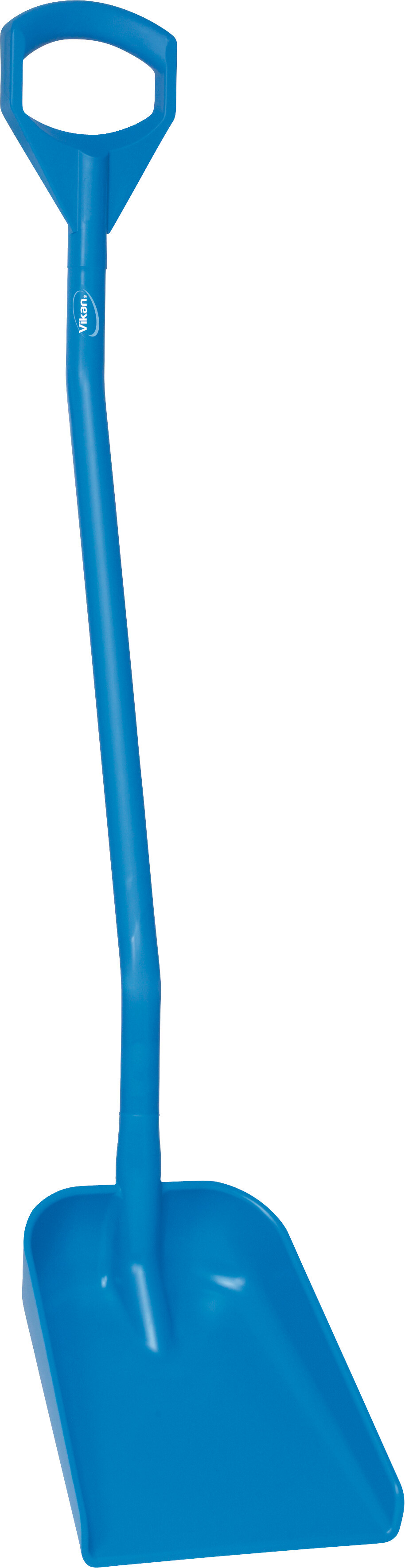 Vikan Ergonomic shovel, 1280 mm, Blue
