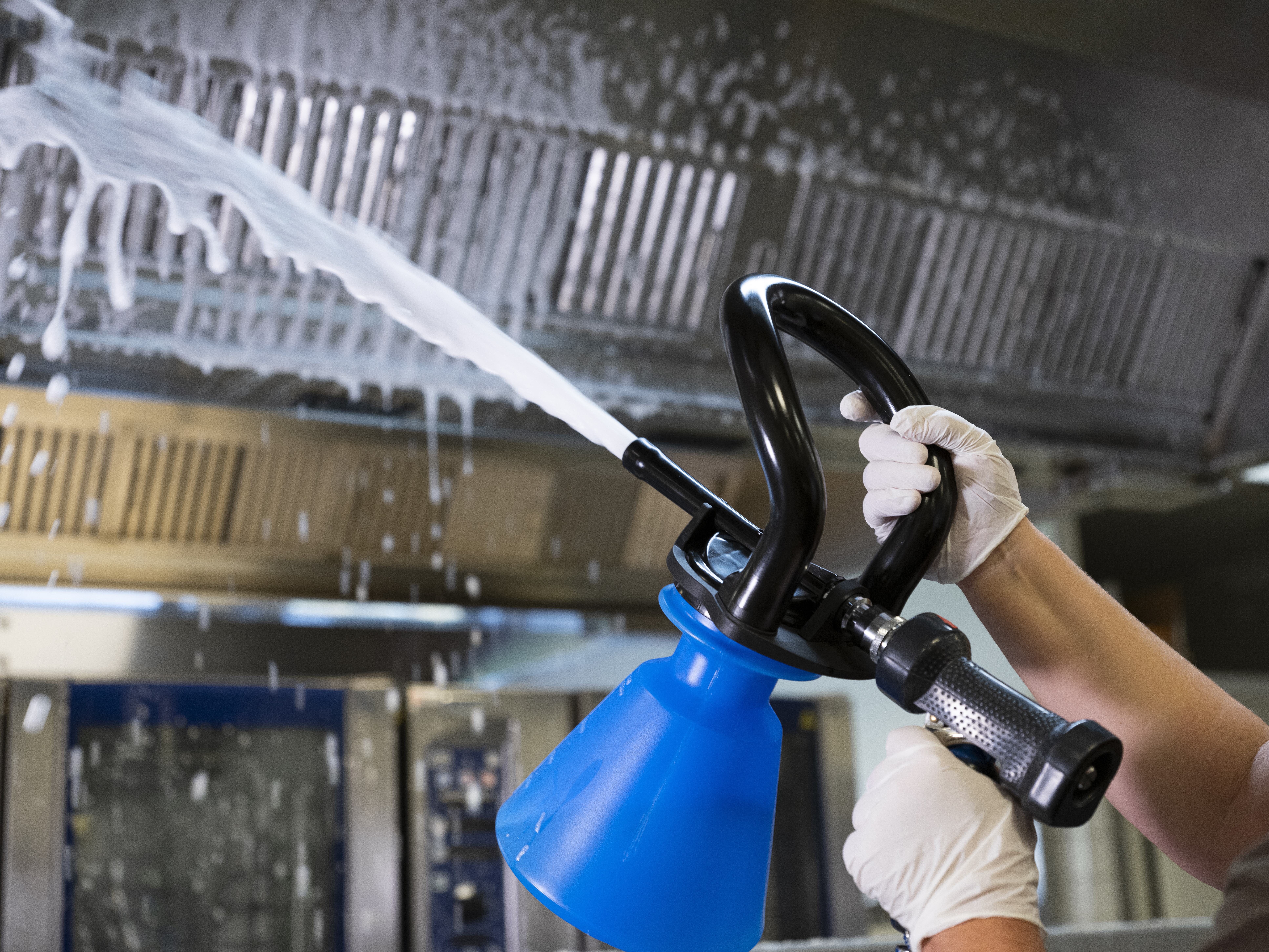 Vikan Foam sprayer, incl. jet spray, 1/2"(Q), 2.5 Litre, Blue