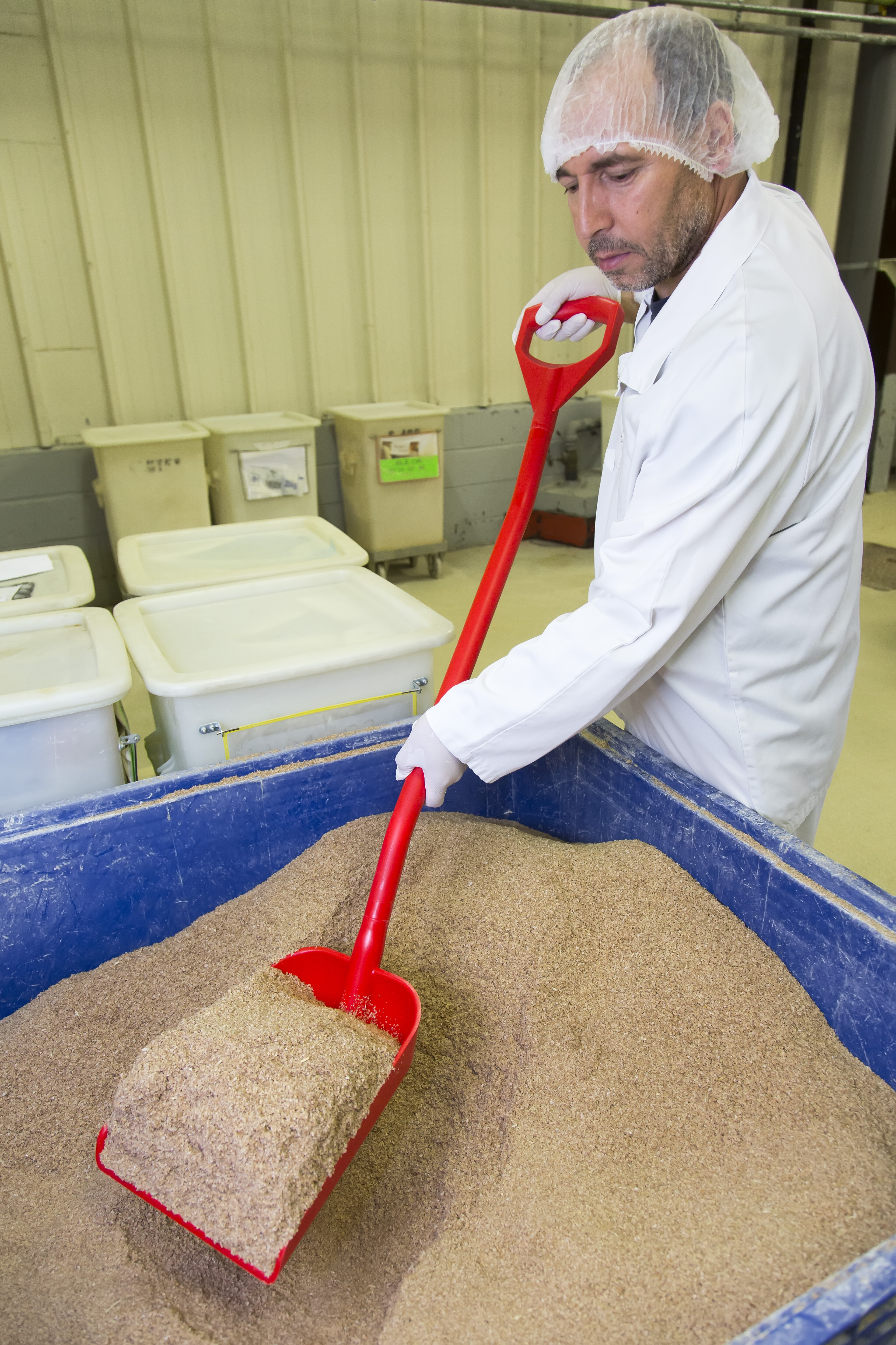 Vikan Ergonomic shovel, 1280 mm, Blue