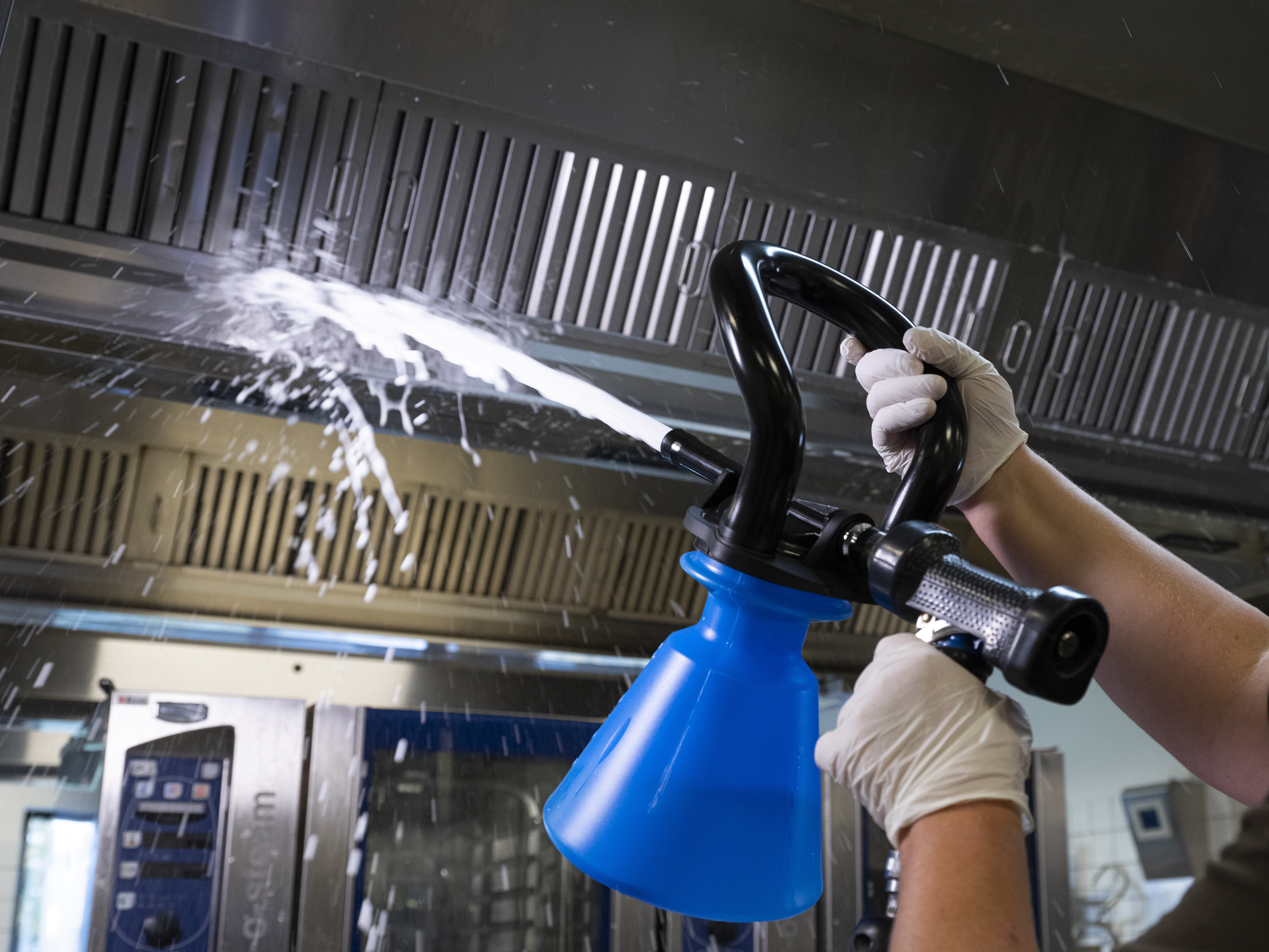 Vikan Foam sprayer, incl. jet spray, 1/2"(Q), 2.5 Litre, Blue