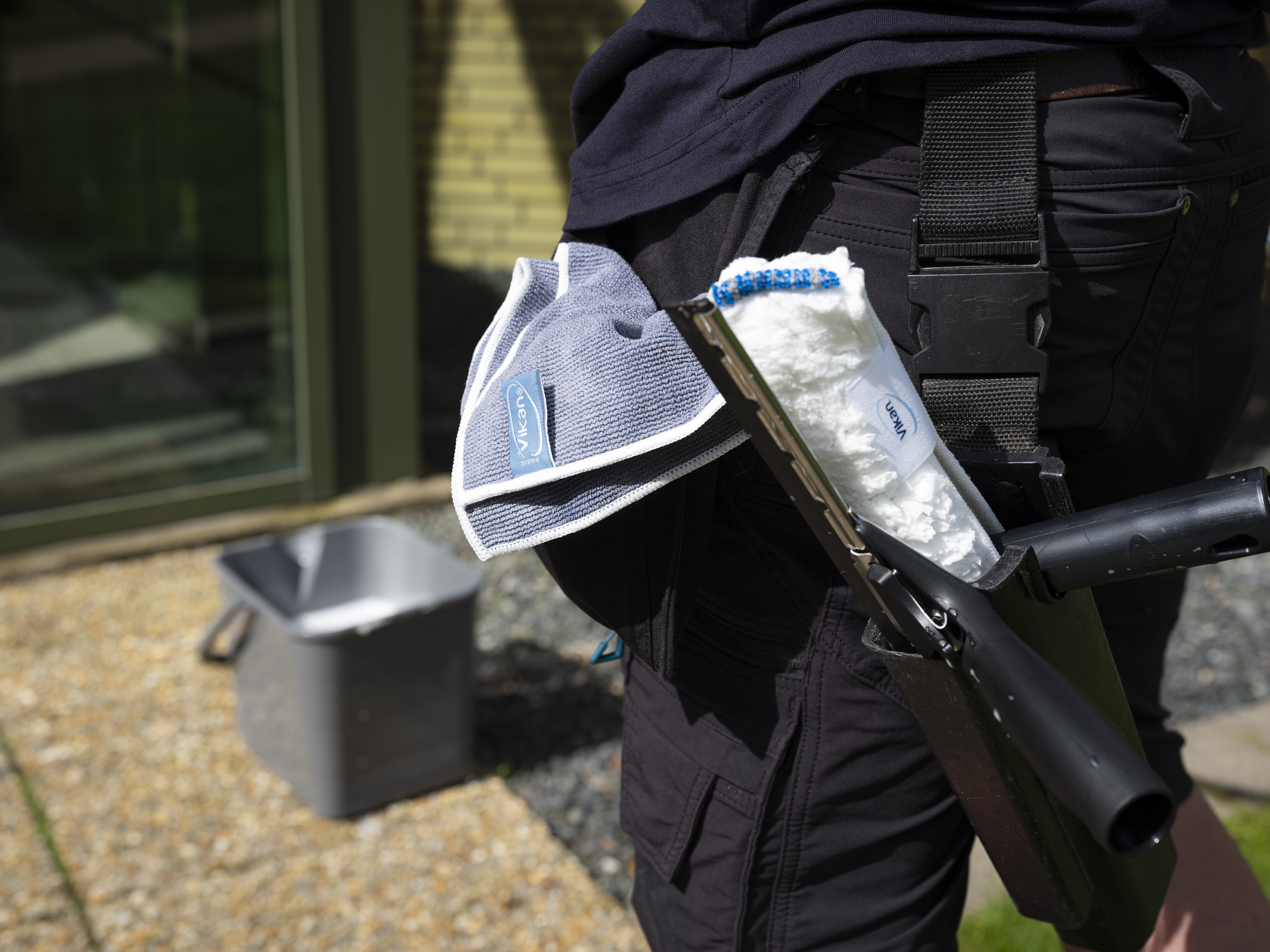 Vikan Mop Bucket, 15 Litre, Grey