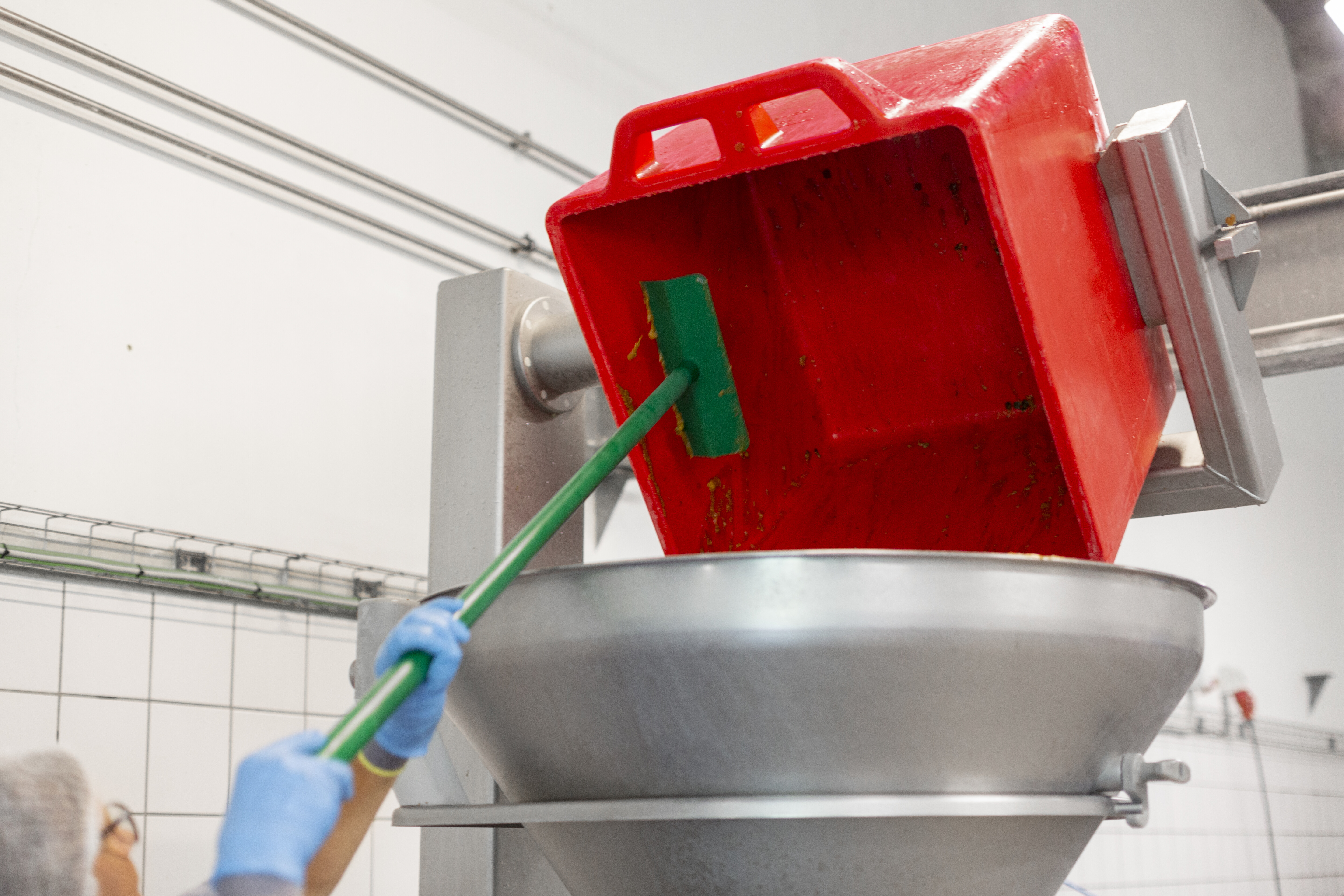 Vikan Push-Pull Hoe, 270 mm, Blue