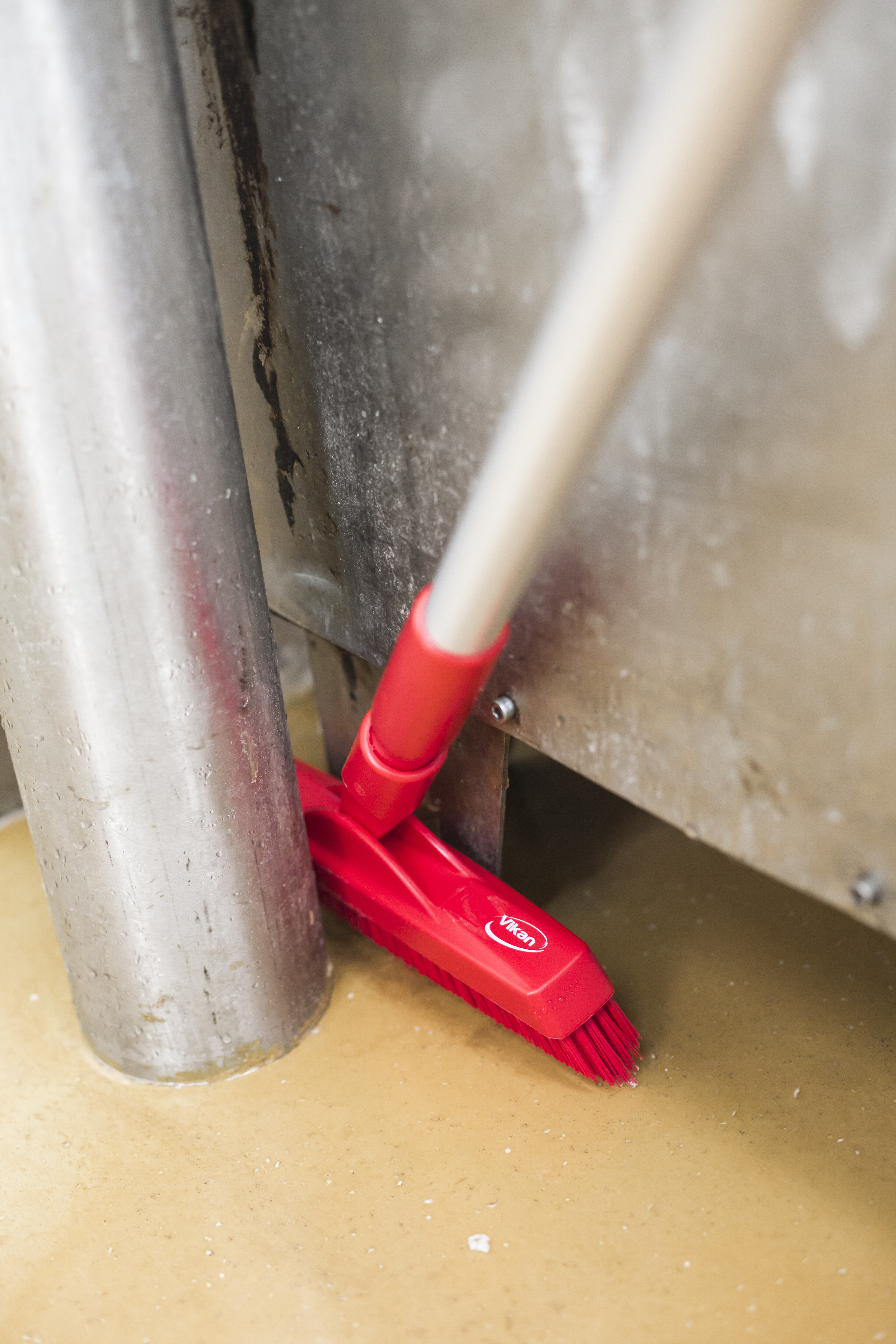 Vikan Crevice Scrub, 225 mm, Very hard, Blue