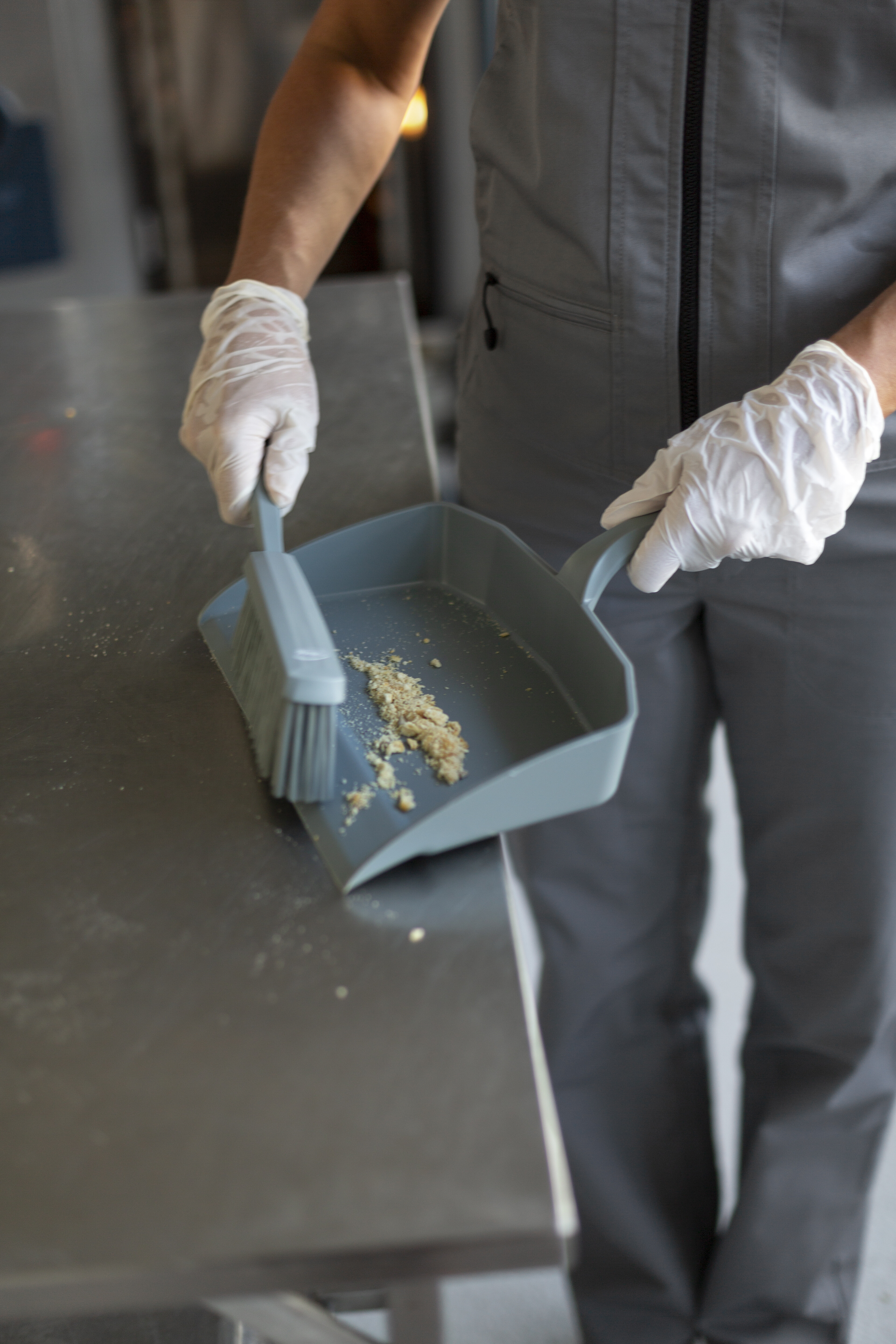 Vikan Hand Brush, 330 mm, Soft, Blue