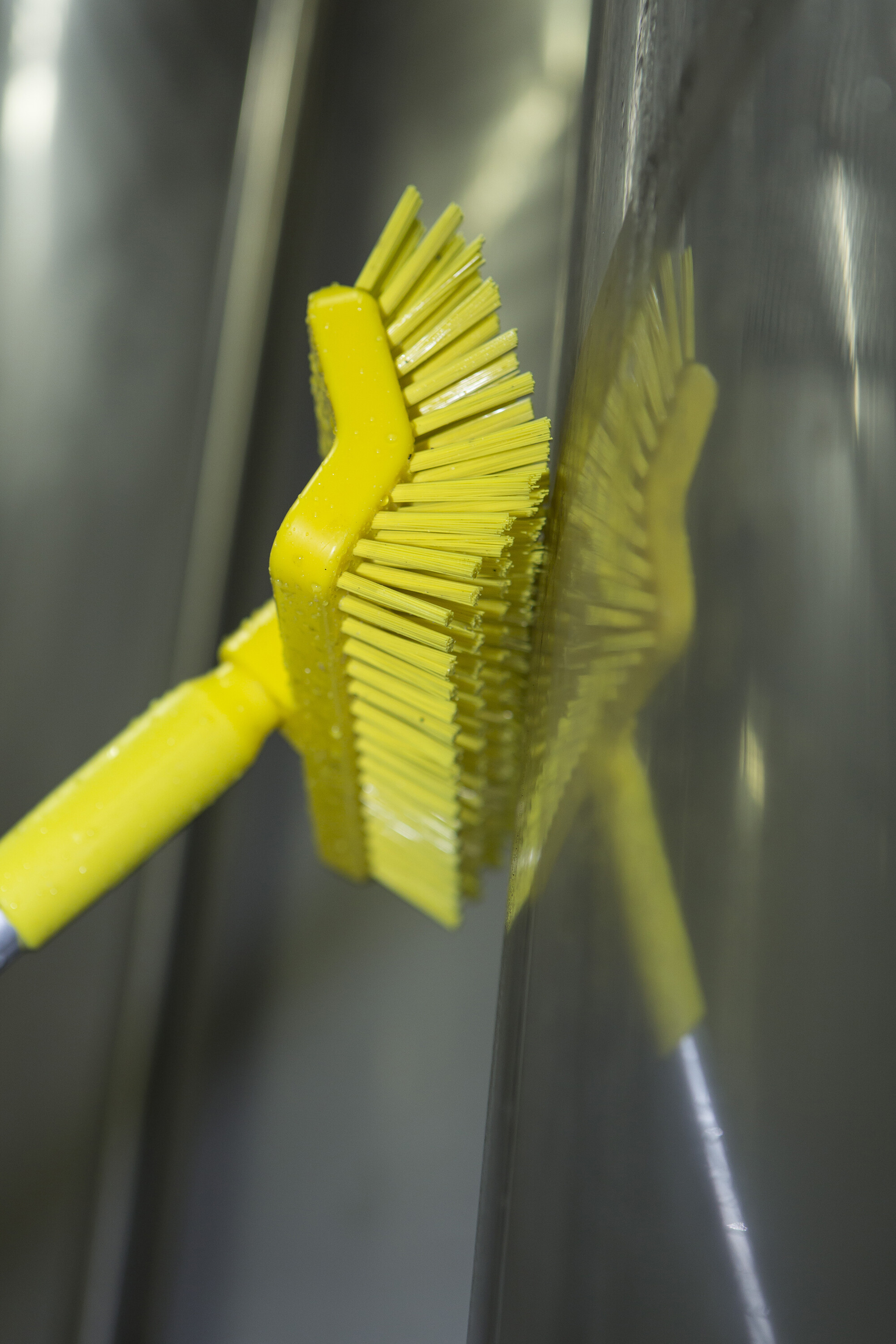 Vikan High-Low Brush, 265 mm, Medium, Blue