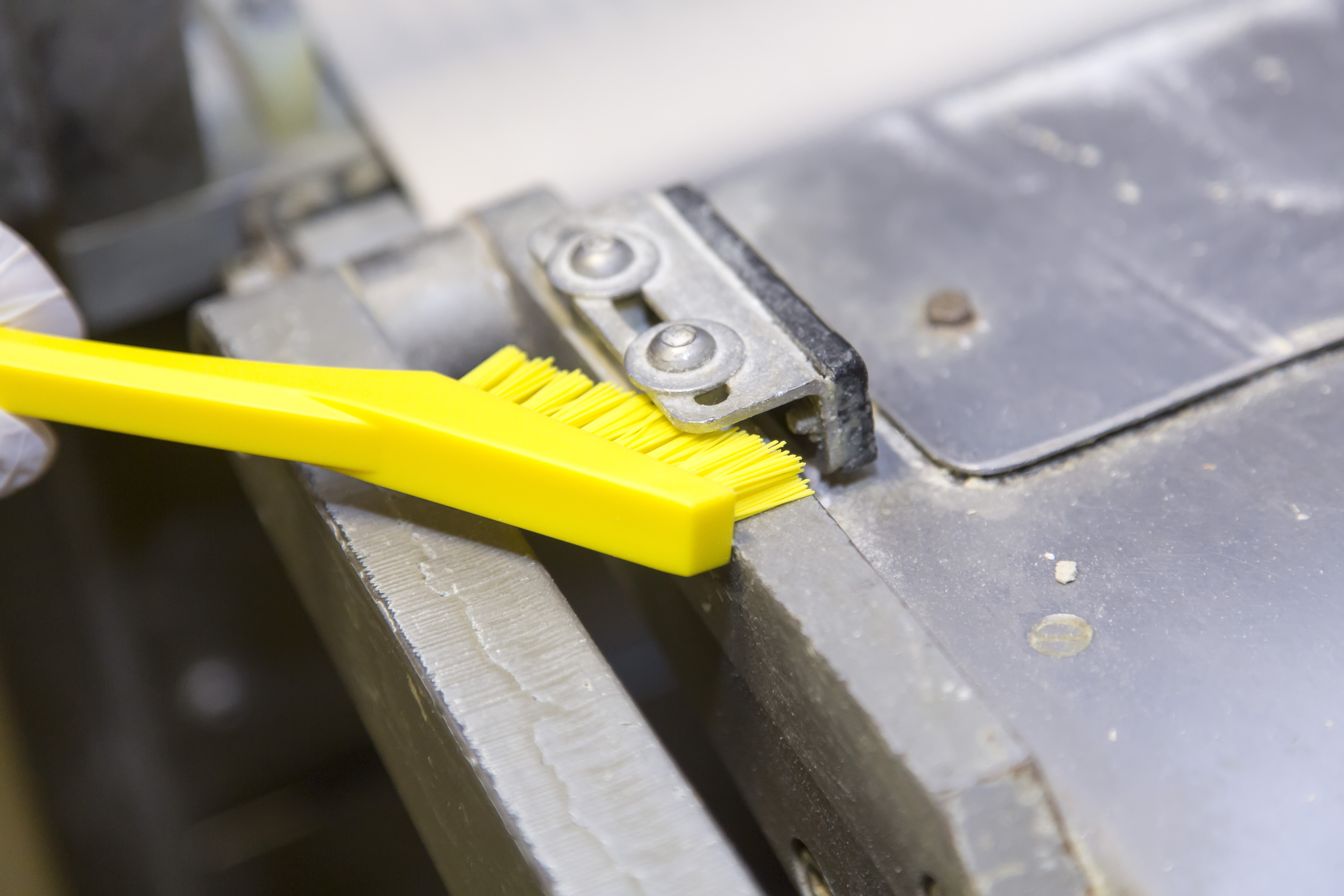 Vikan Detail Brush, 205 mm, Very hard, Blue