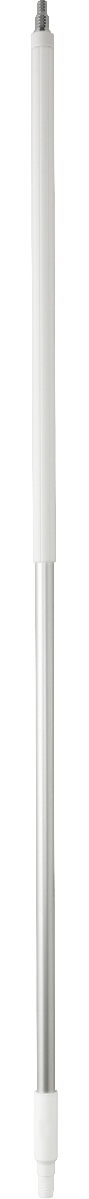 Vikan Aluminum Handle w/Hose Nozzle, waterfed, Ø31 mm, 1565 mm, White