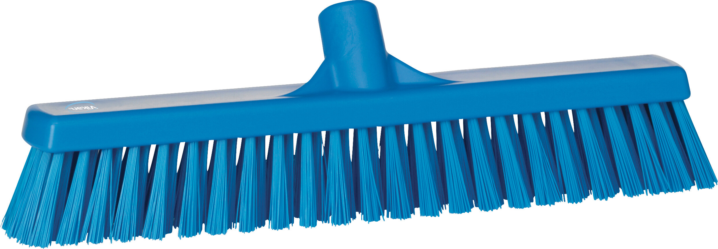 Vikan Broom, 410 mm, Soft/hard, Blue